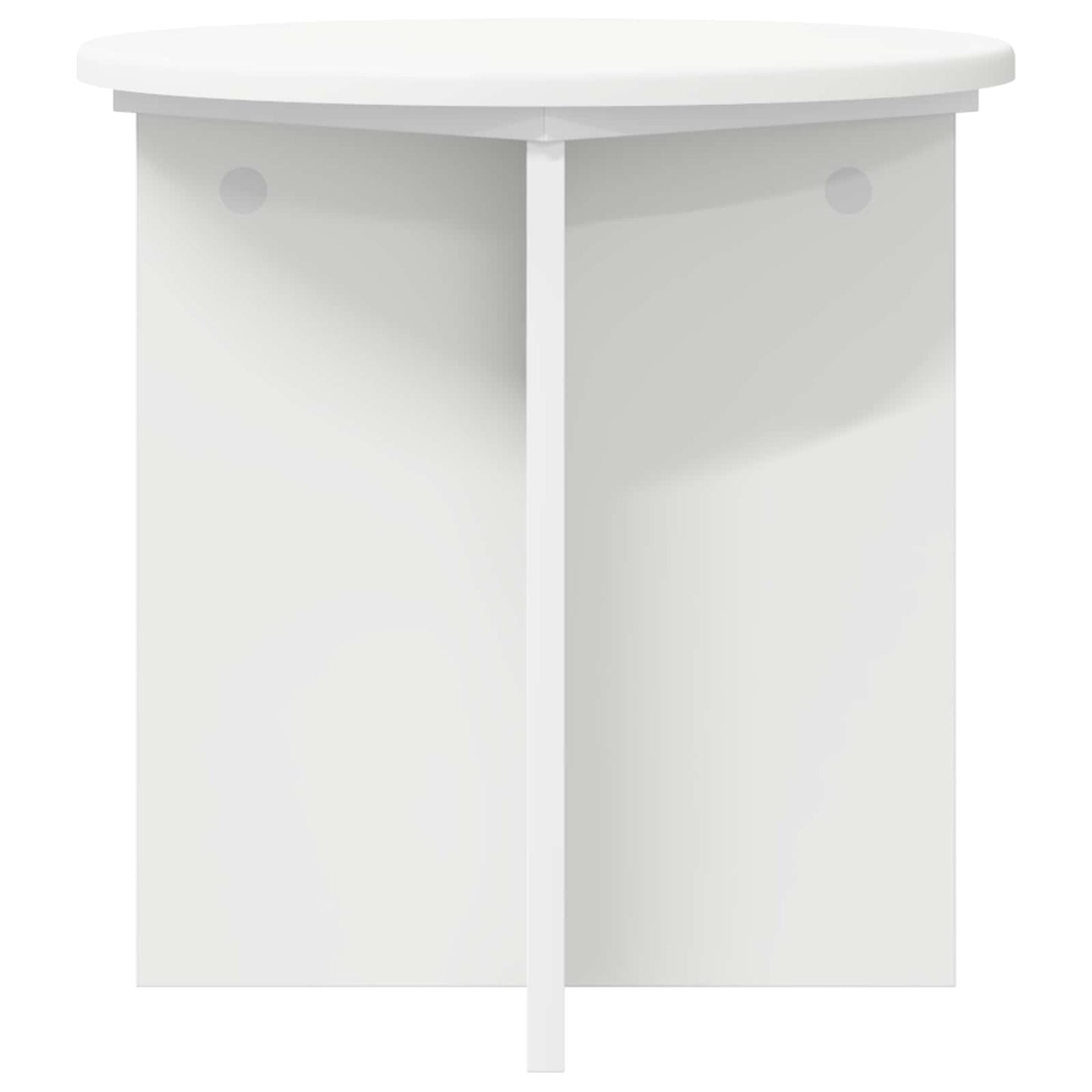 Planteholder 2 pcs Hvit Ø40 x 40 cm Konstruert tre