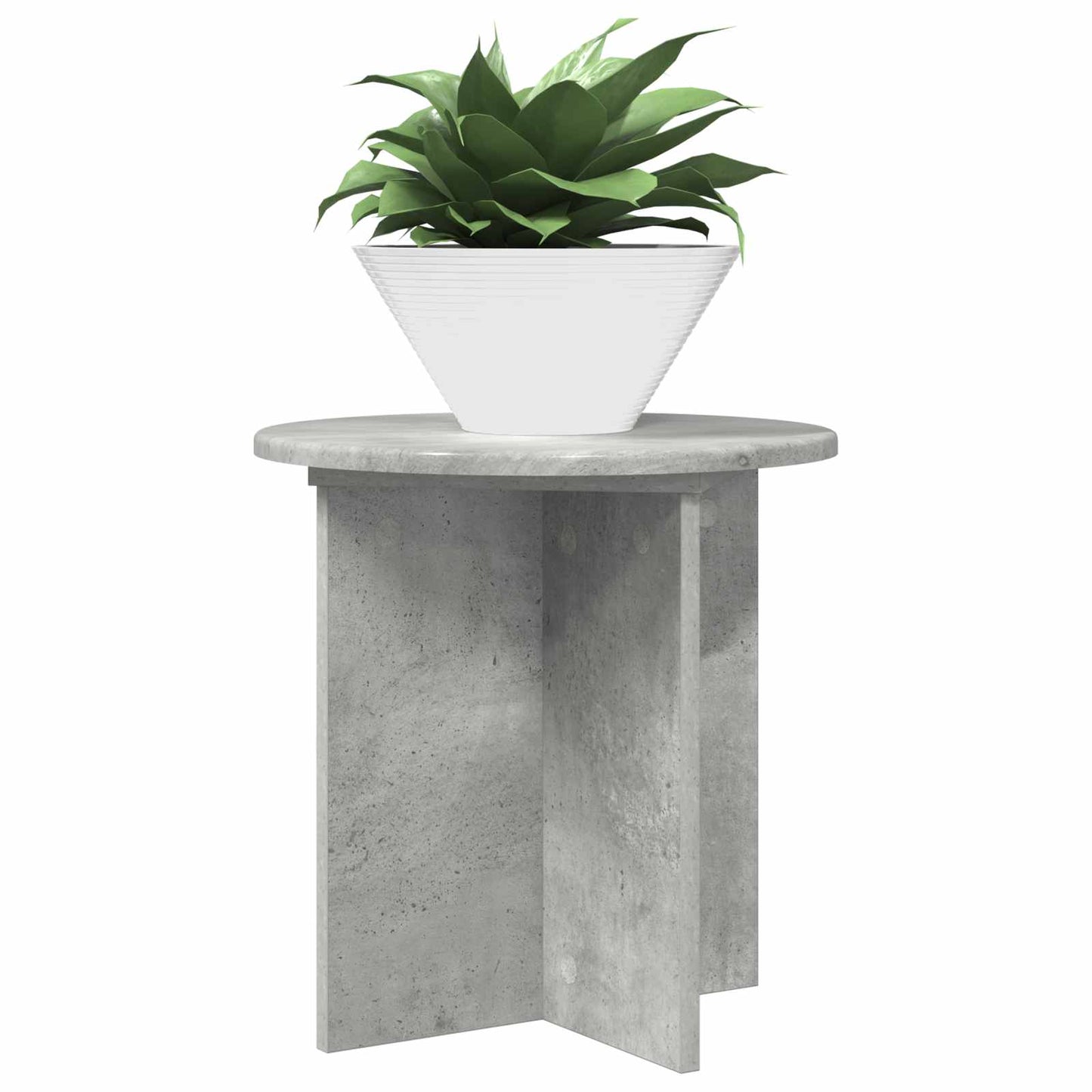 Planteholder 2 pcs Betonggrå 40 x 40 x 40 cm Konstruert tre