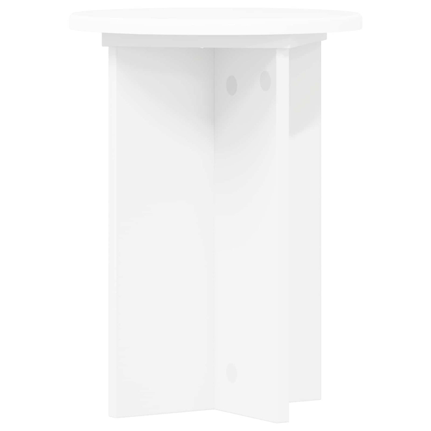 Planteholder 2 pcs Hvit Ø29,5 x 40 cm Konstruert tre