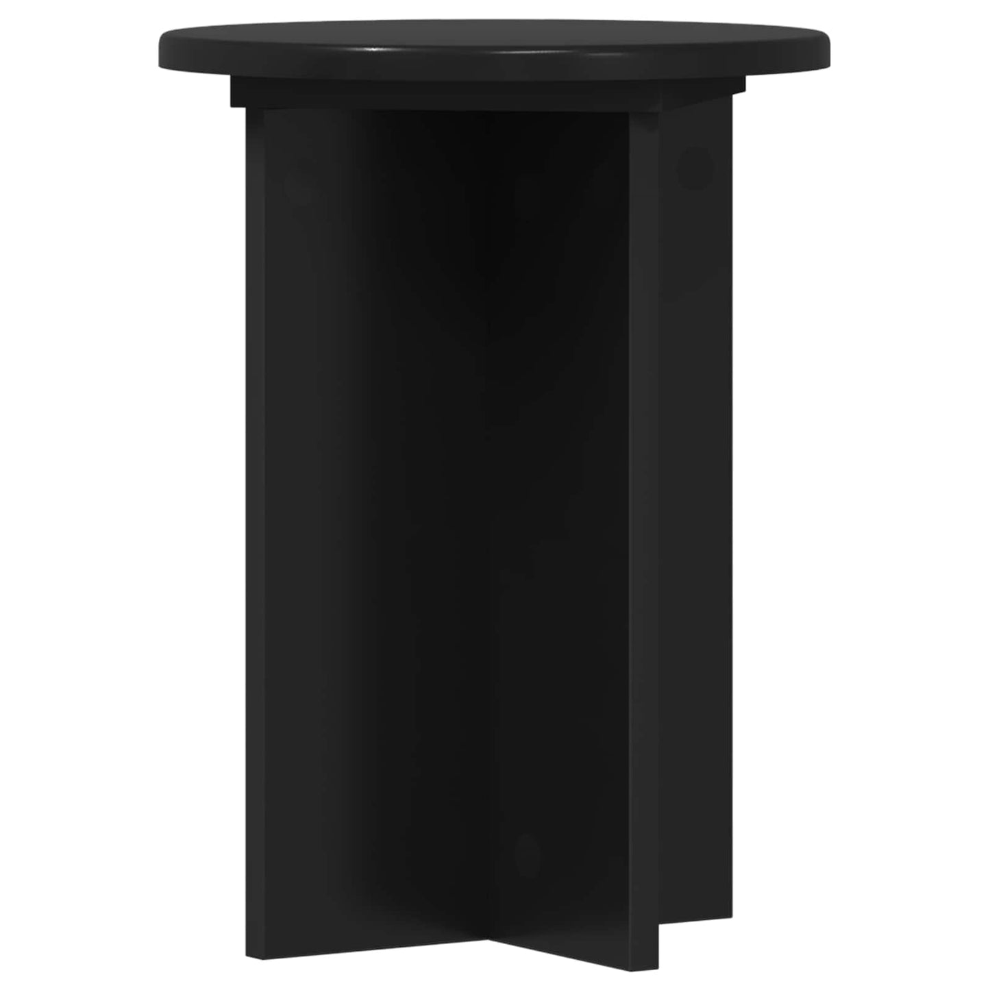 Planteholder 2 pcs Svart Ø29,5 x 40 cm Konstruert tre
