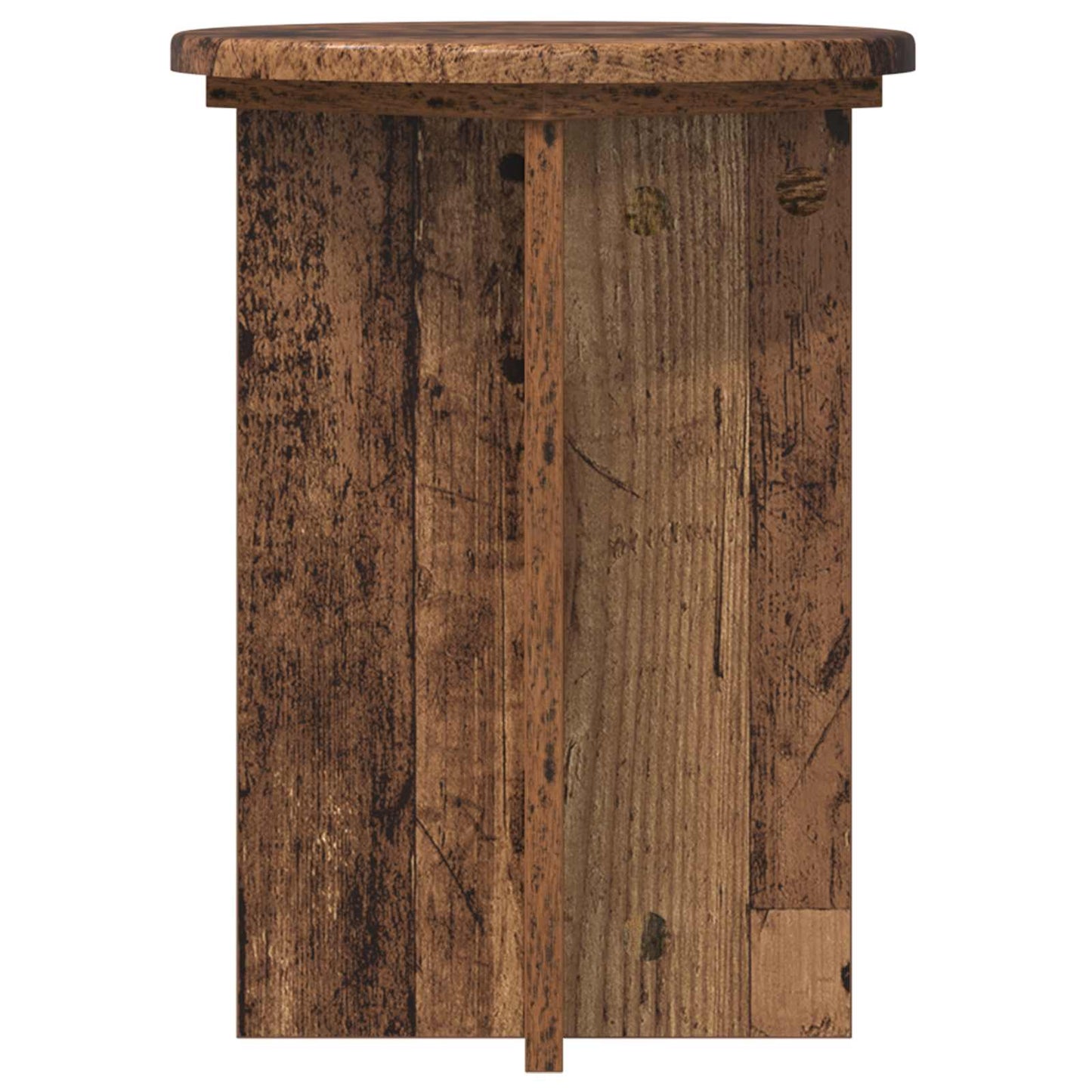 Planteholder 2 pcs Gammelt tre Ø29,5 x 40 cm Konstruert tre