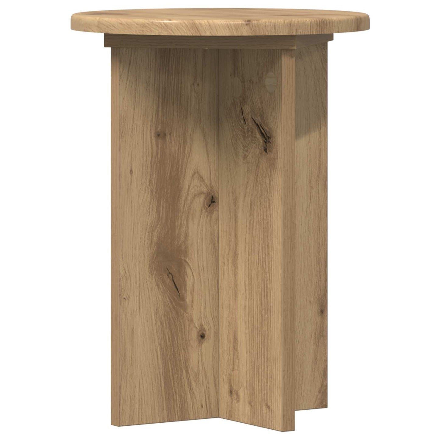 Planteholder 2 pcs Artisan eik Ø29,5 x 40 cm Konstruert tre