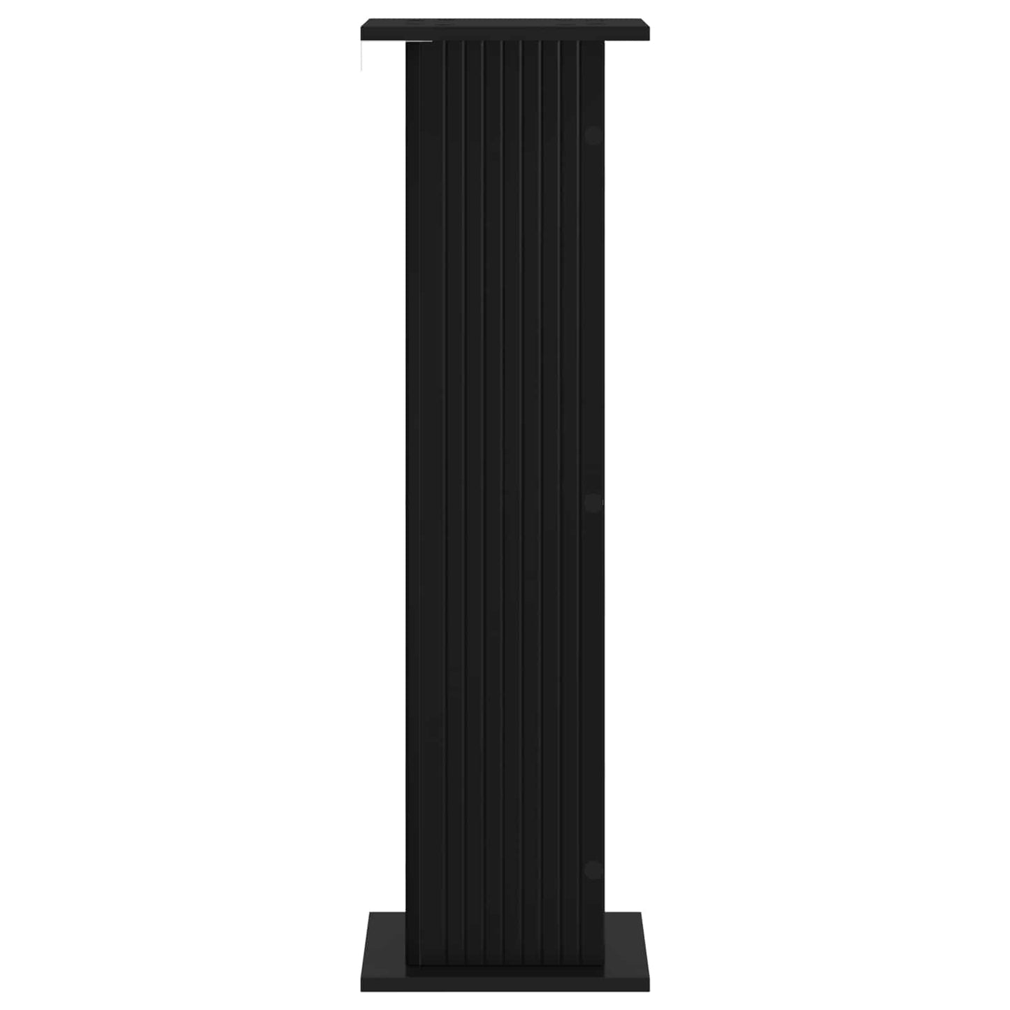 Planteholder 2 pcs Svart 30,5 x 30 x 100,5 cm Konstruert tre
