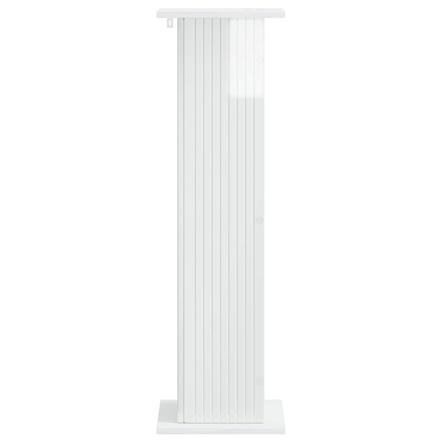 Planteholder Høgglans hvit 30,5 x 30 x 100,5 cm Konstruert tre