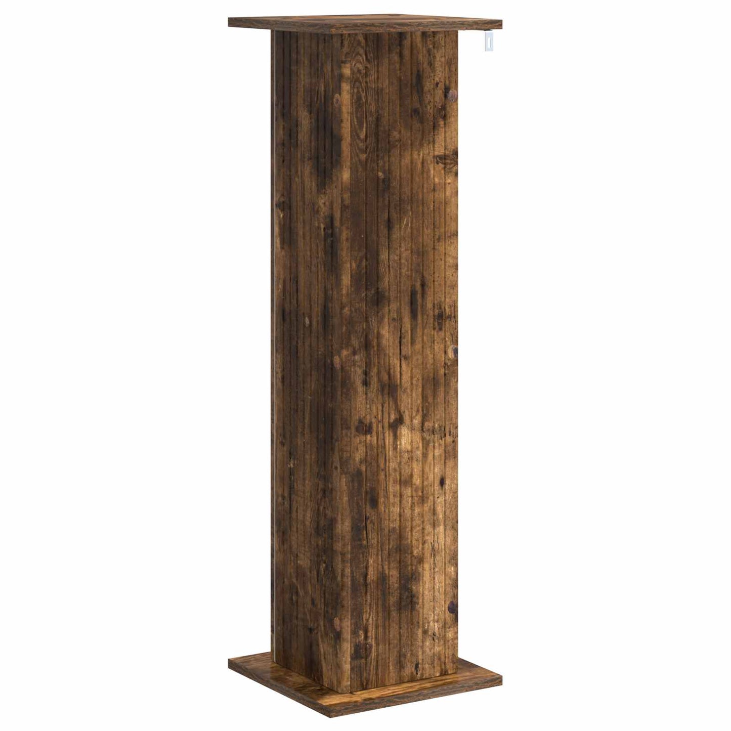 Planteholder Røkt Eik 30,5 x 30 x 100,5 cm Konstruert tre
