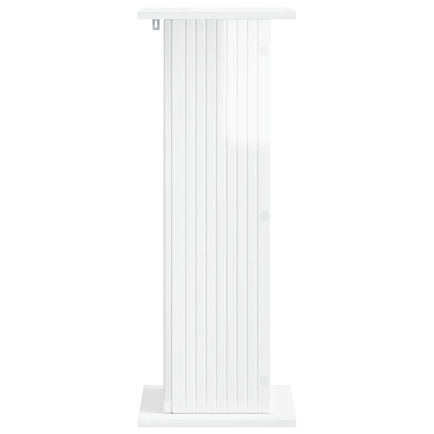Planteholder Høgglans hvit 30,5 x 30 x 80,5 cm Konstruert tre