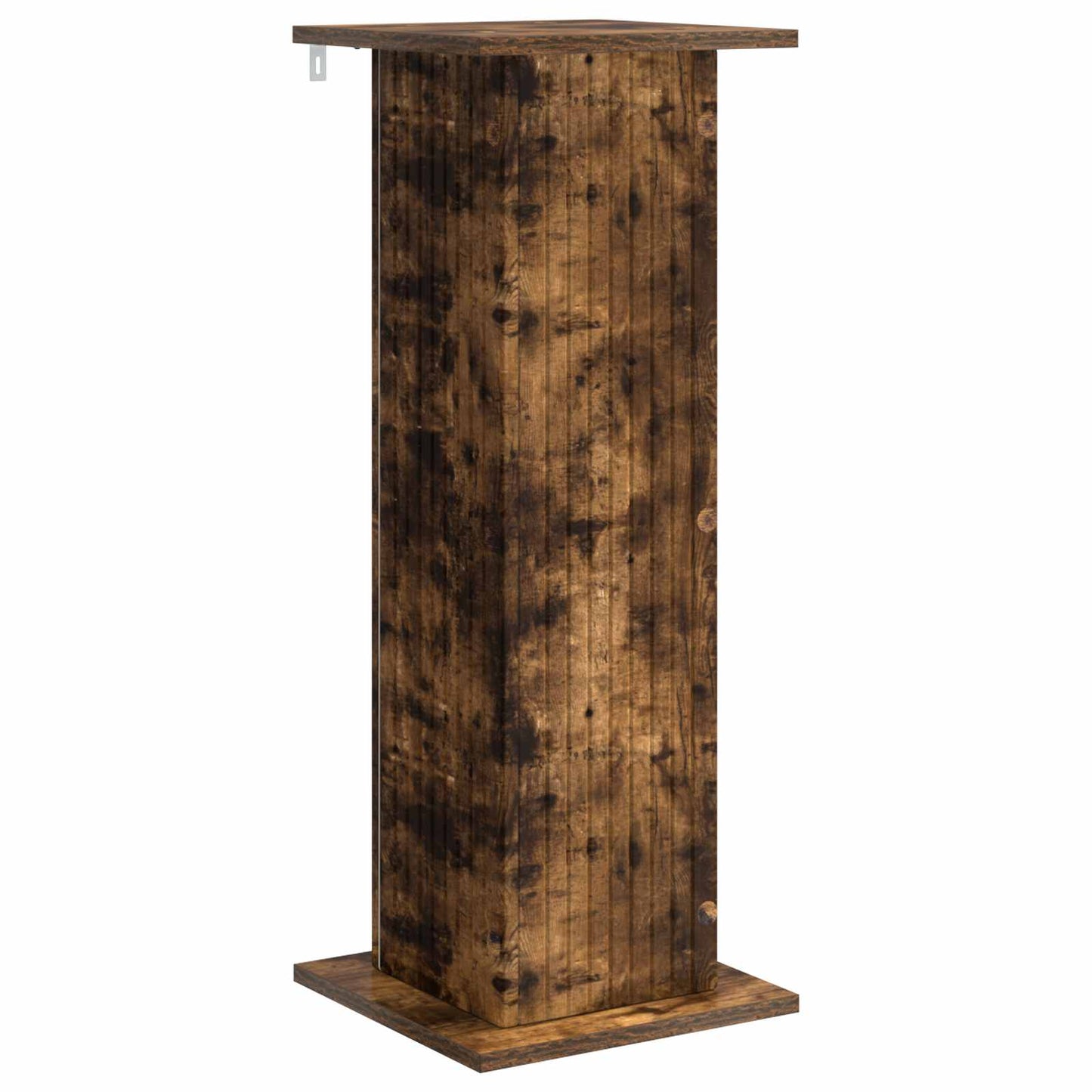 Planteholder Røkt Eik 30,5 x 30 x 80,5 cm Konstruert tre