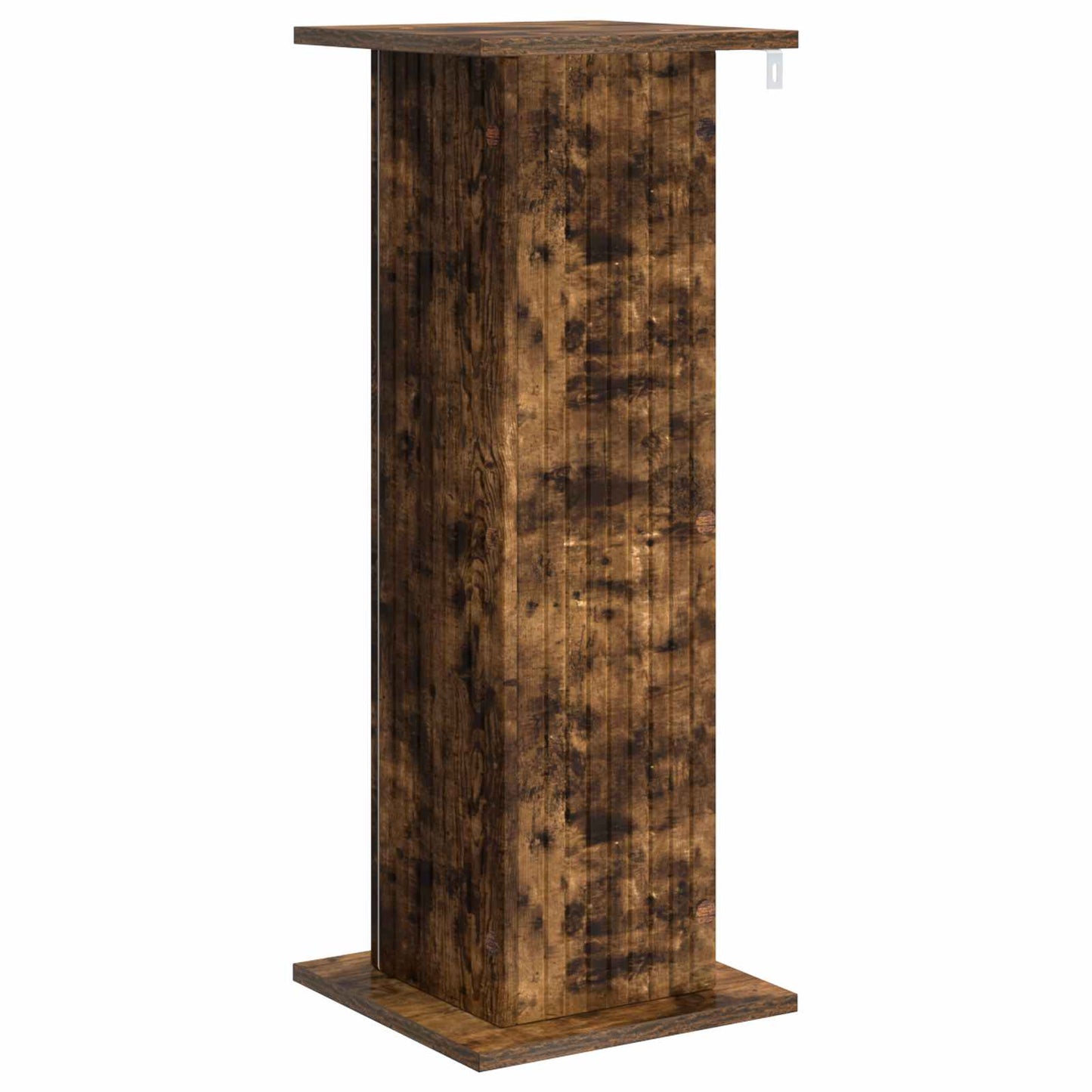 Planteholder Røkt Eik 30,5 x 30 x 80,5 cm Konstruert tre