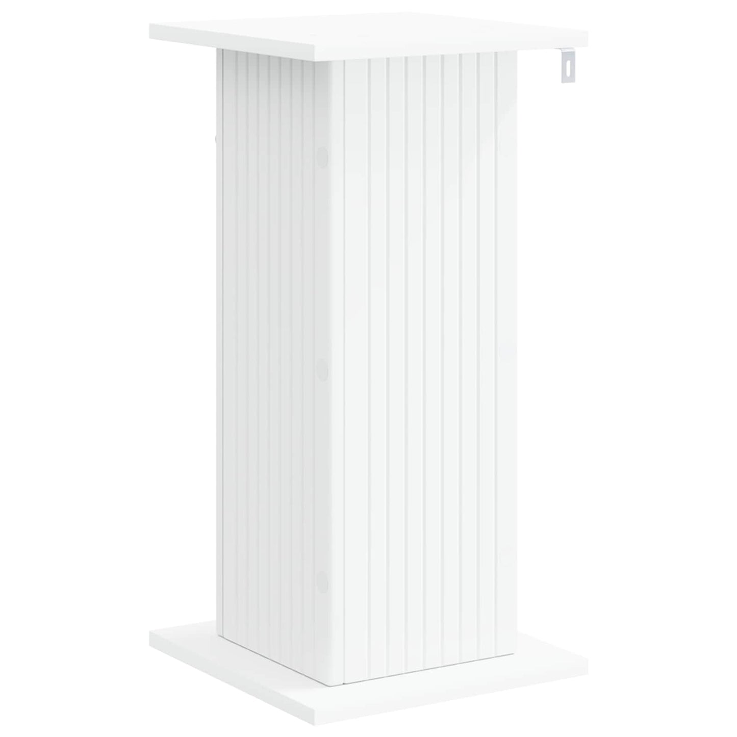 Planteholder Hvit 30,5 x 30 x 60,5 cm Konstruert tre