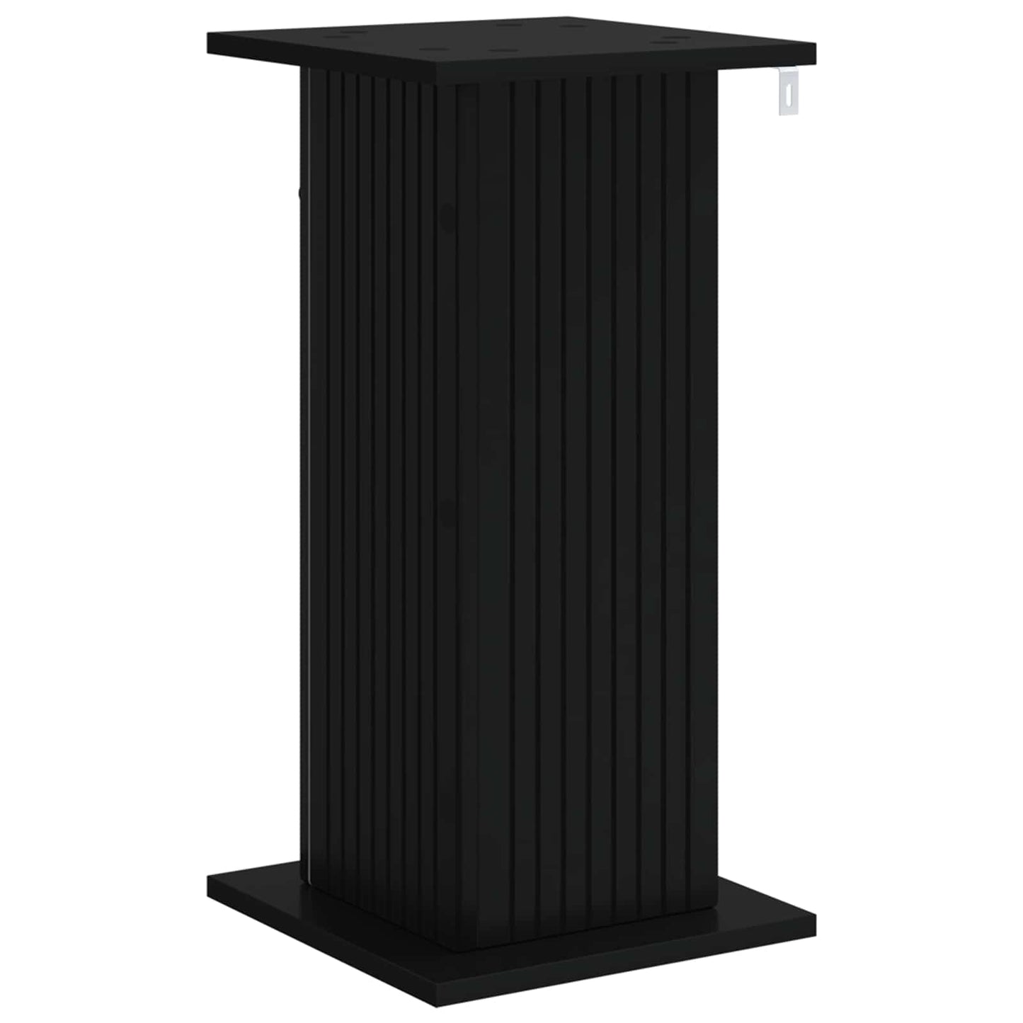 Planteholder 2 pcs Svart 30,5 x 30 x 60,5 cm Konstruert tre