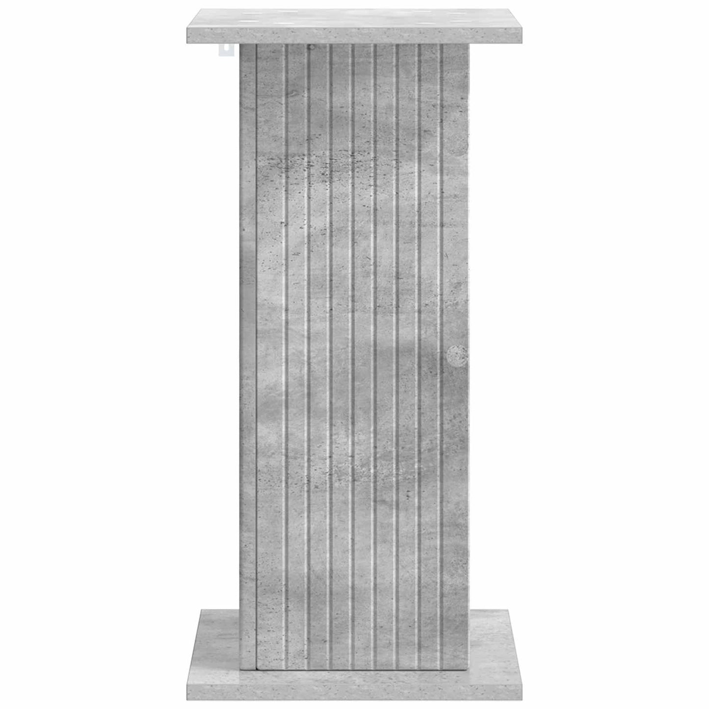 Planteholder 2 pcs Betonggrå 30,5 x 30 x 60,5 cm Konstruert tre