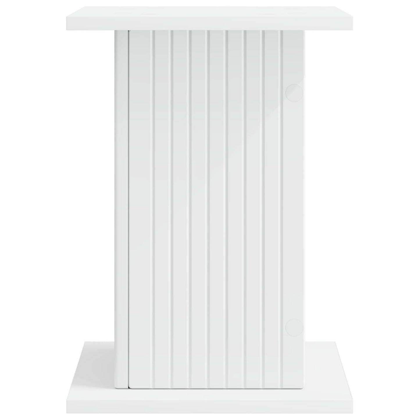 Planteholder Hvit 30,5 x 30 x 43 cm Konstruert tre