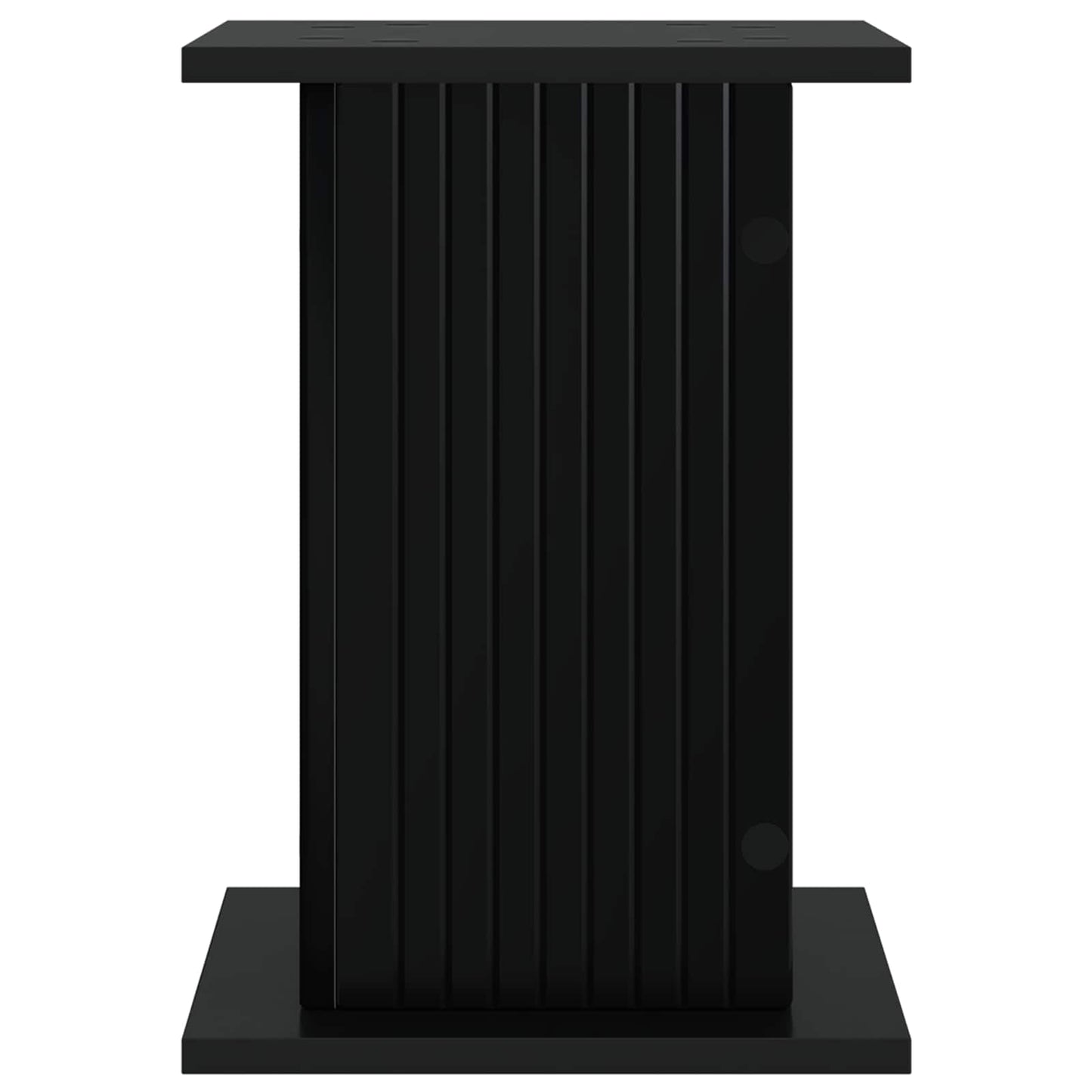 Planteholder 2 pcs Svart 30,5 x 30 x 43 cm Konstruert tre