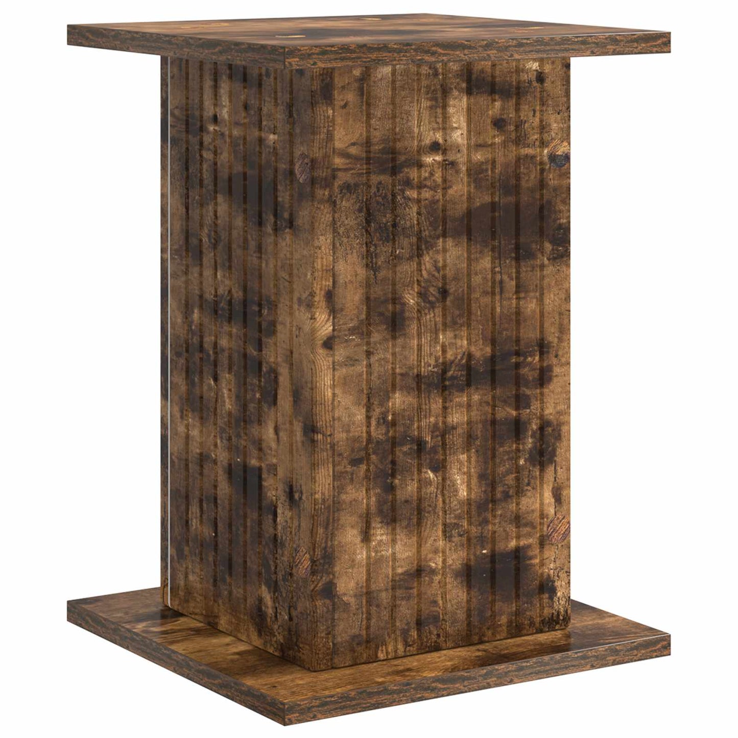 Planteholder 2 pcs Røkt Eik 30,5 x 30 x 43 cm Konstruert tre
