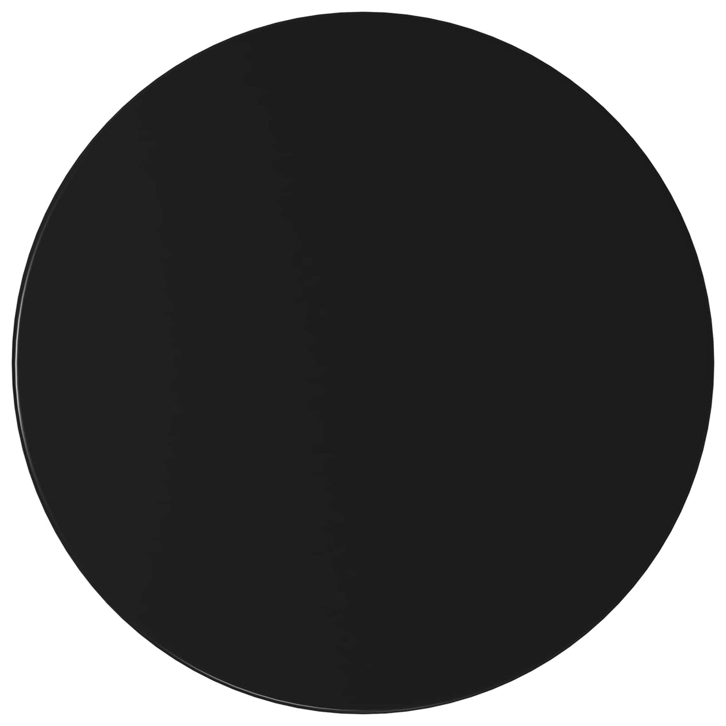 Sideskap Svart Ø40 x 50 cm Konstruert tre