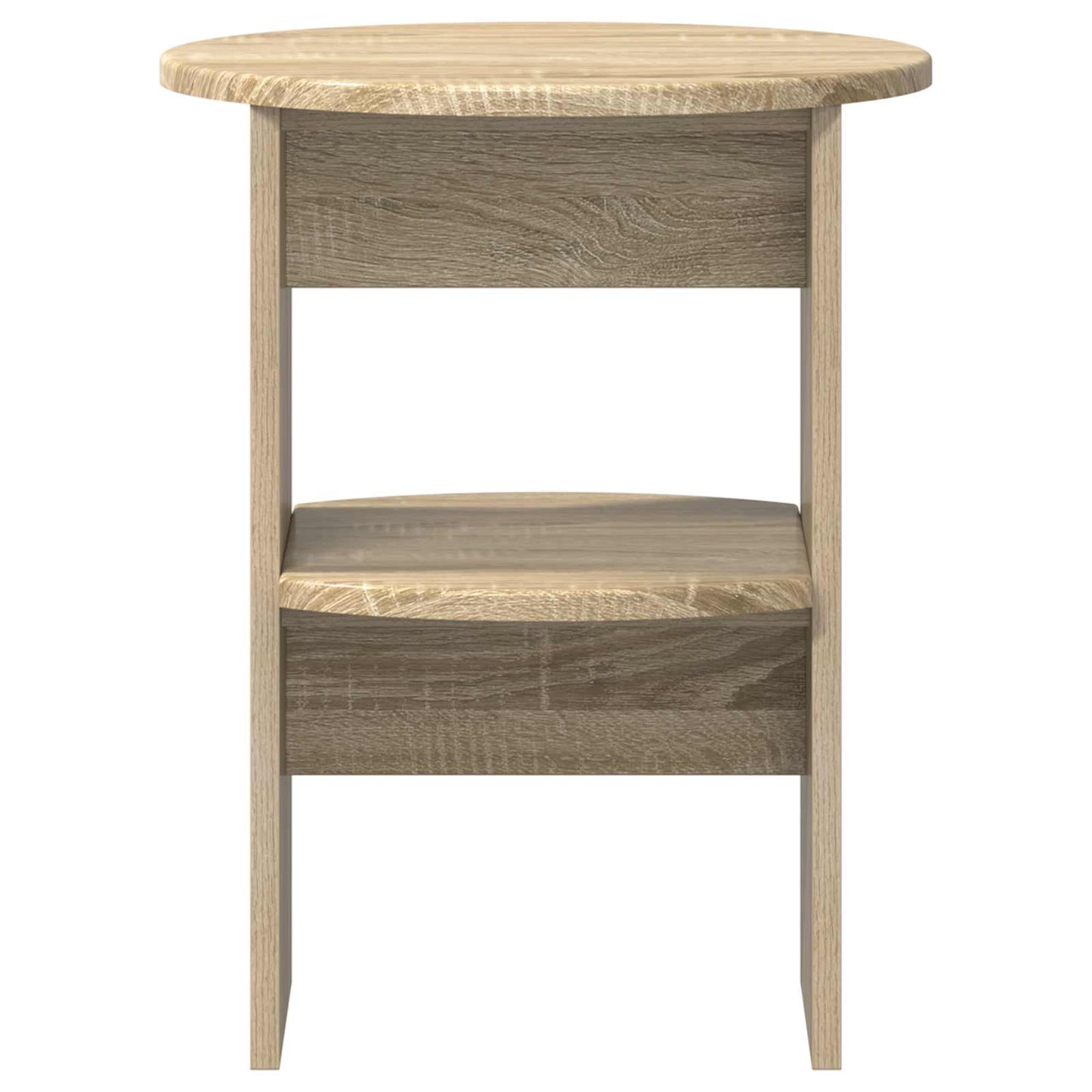Sideskap 2 pcs Sonoma eik Ø40 x 50 cm Konstruert tre