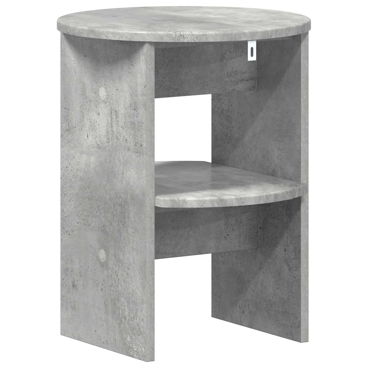 Sideskap BetongGrå Ø40 x 50 cm Konstruert tre
