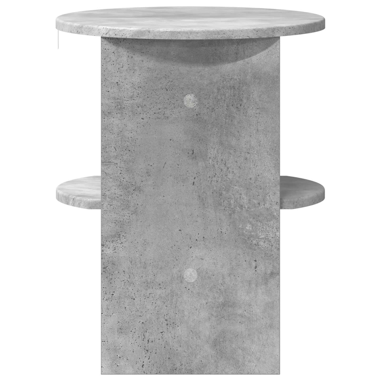 Sideskap BetongGrå Ø40 x 50 cm Konstruert tre