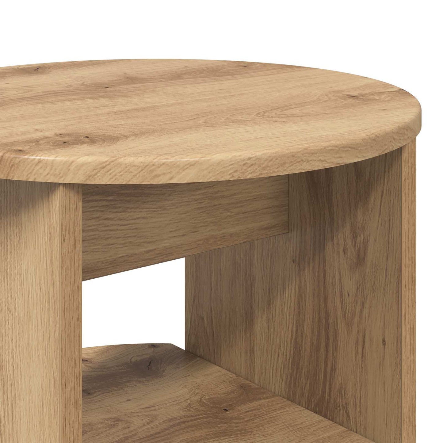 Sideskap 2 pcs Artisan Eik Ø40 x 50 cm Konstruert tre