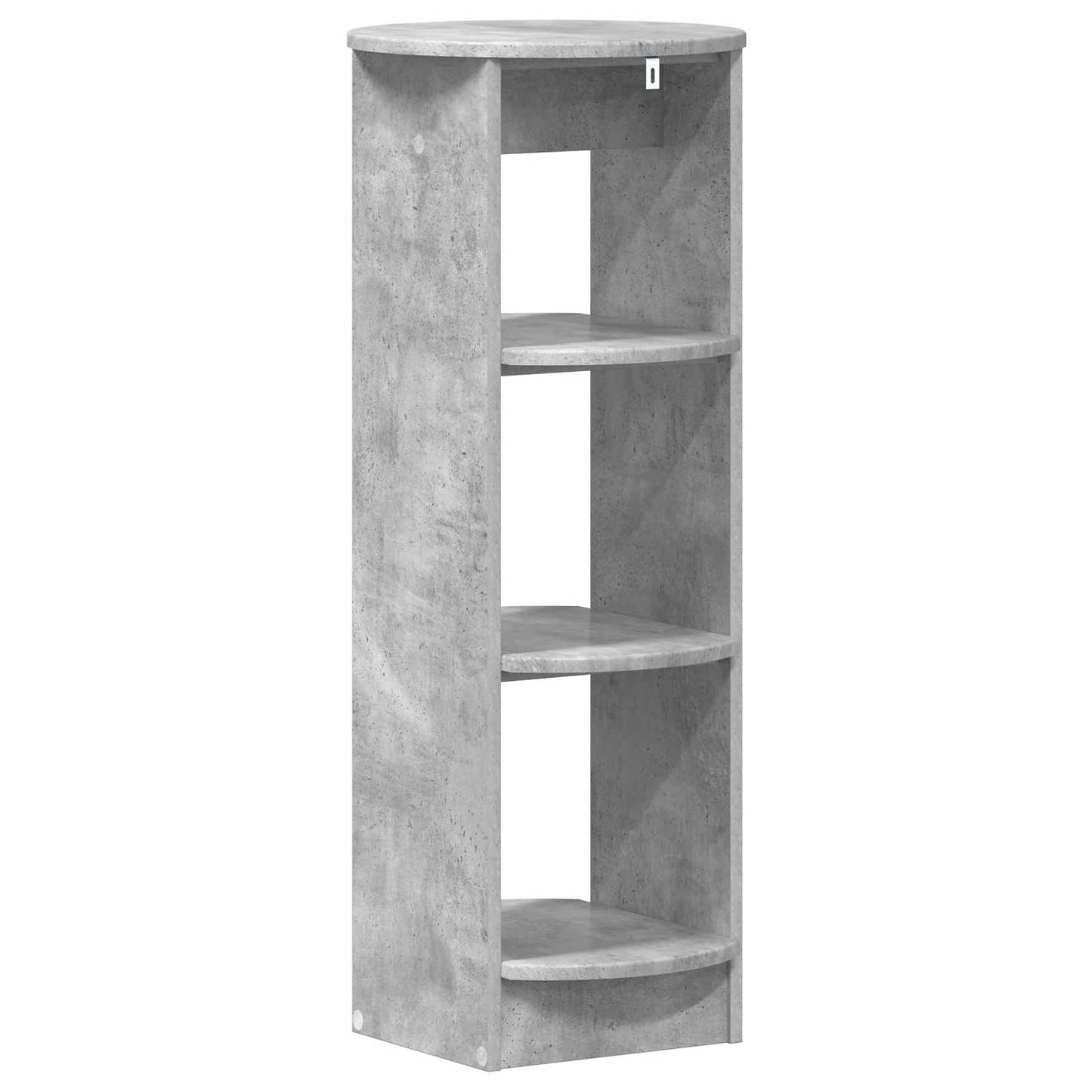 Sideskap BetongGrå 40 x 40 x 100 cm Konstruert tre