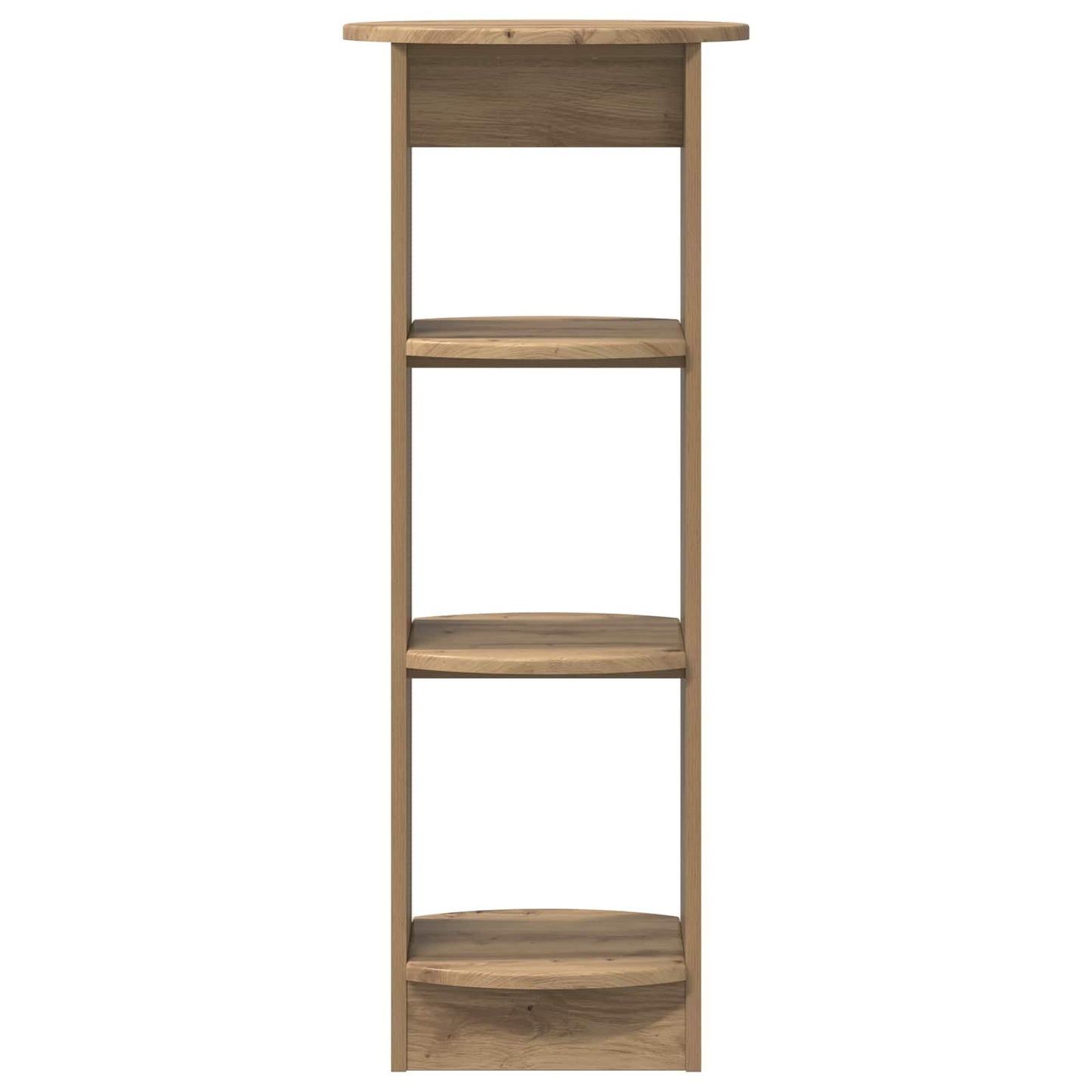 Sideskap Artisan eik 40 x 40 x 100 cm Konstruert tre