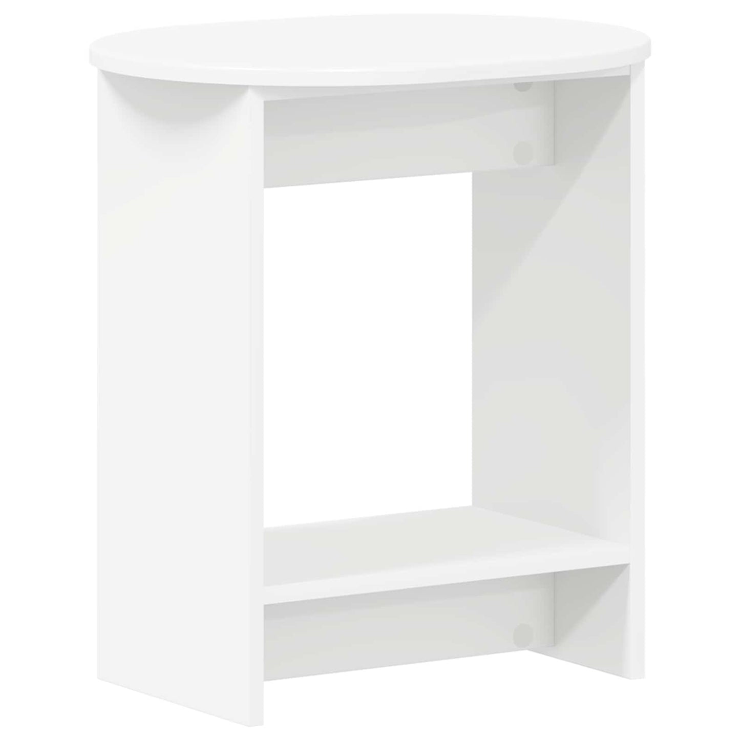 Sidetabell Hvit 50 x 39,5 x 55 cm Konstruert tre