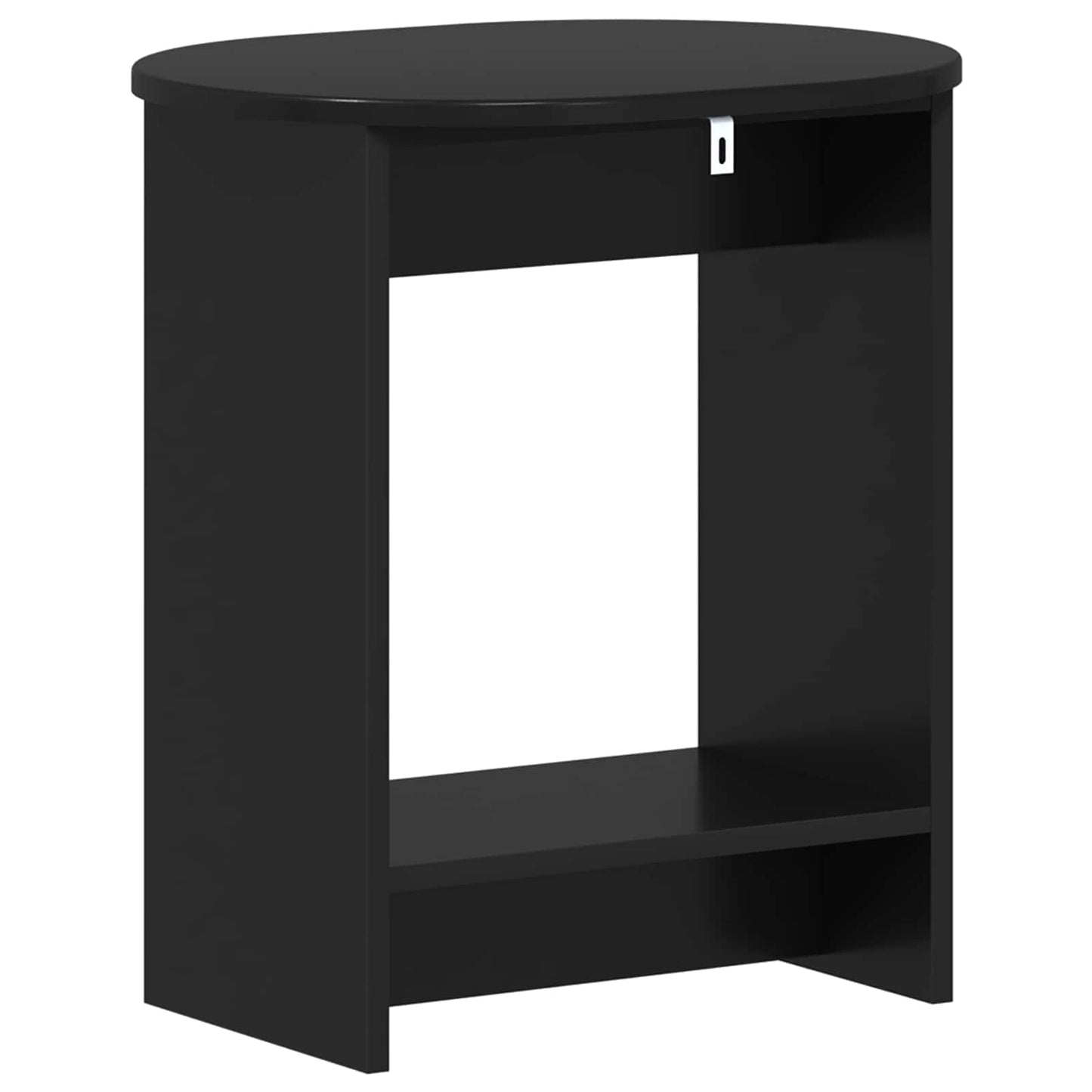 Sidetabell Svart 50 x 39,5 x 55 cm Konstruert tre