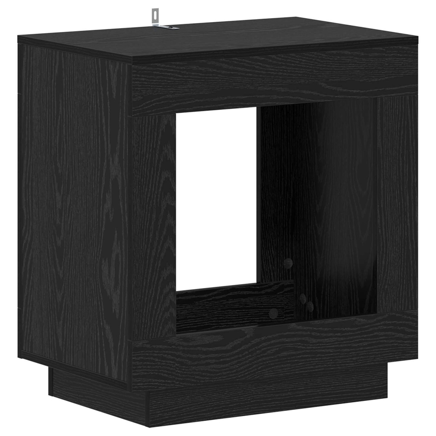Sidetabell Svart eik 60 x 40 x 65 cm Konstruert tre
