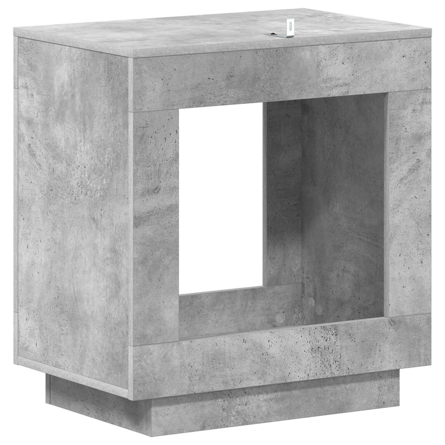 Sidetabell Betonggrå 60 x 40 x 65 cm Konstruert tre