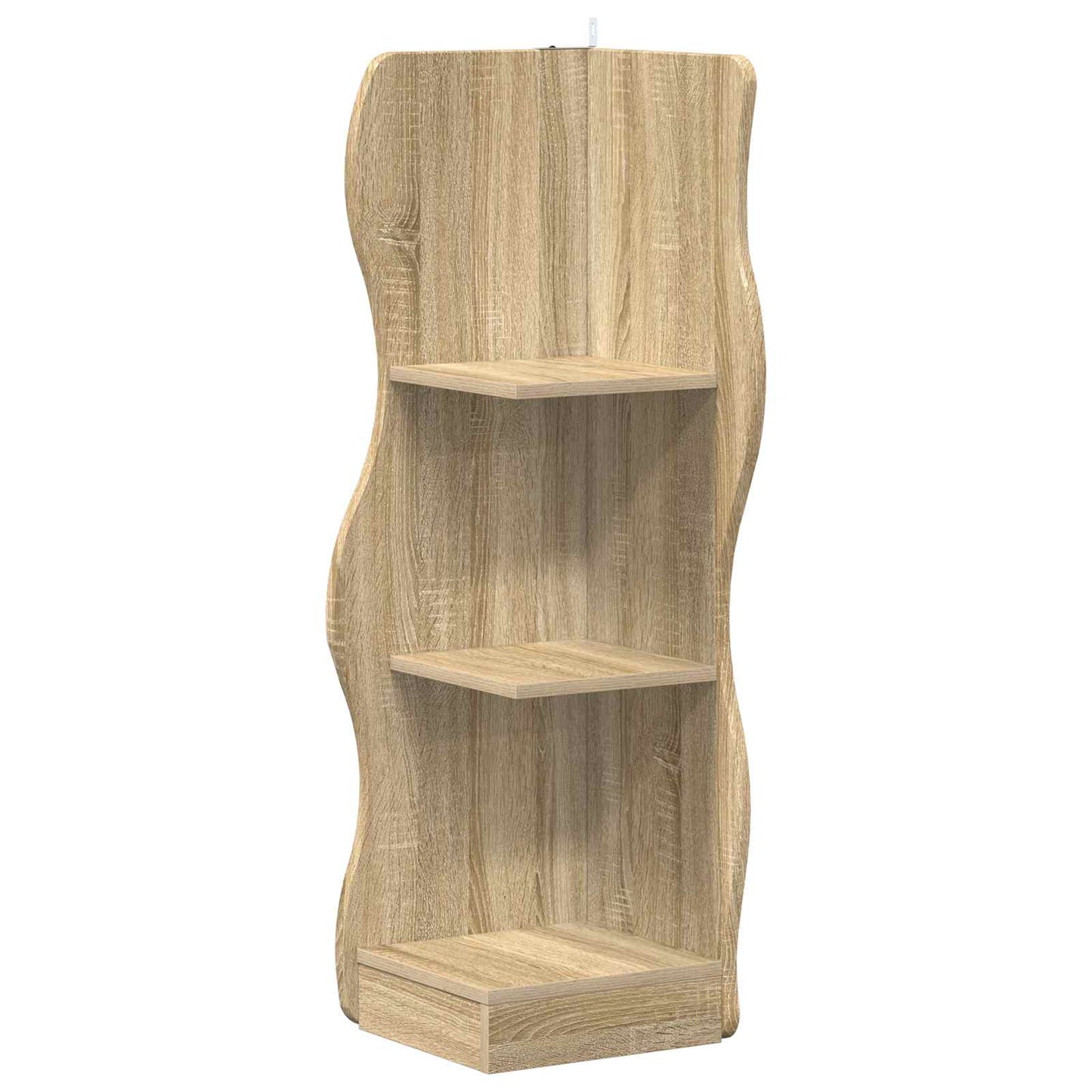 Hjørnehylle Sonoma eik 34 x 33 x 102 cm Konstruert tre