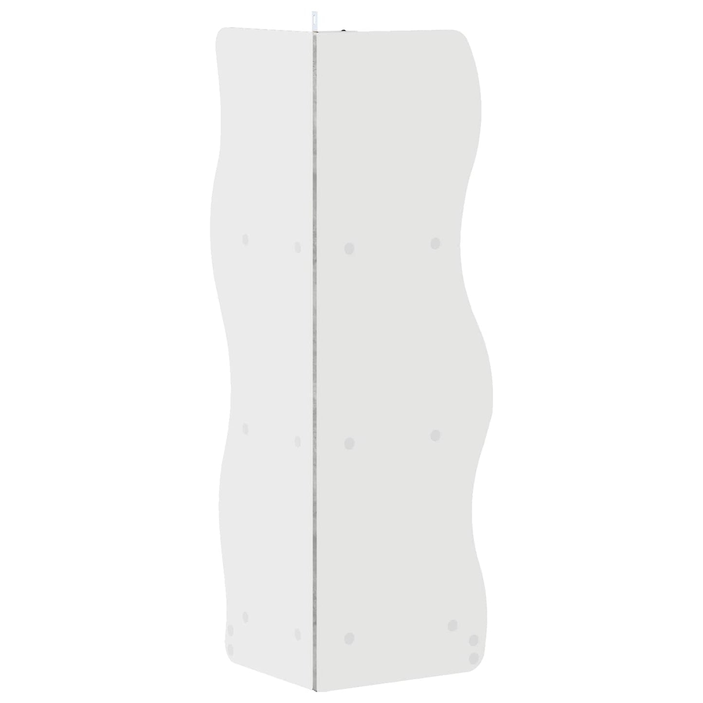 Hjørnehylle med hylle Betonggrå 34 x 33 x 102 cm Konstruert tre