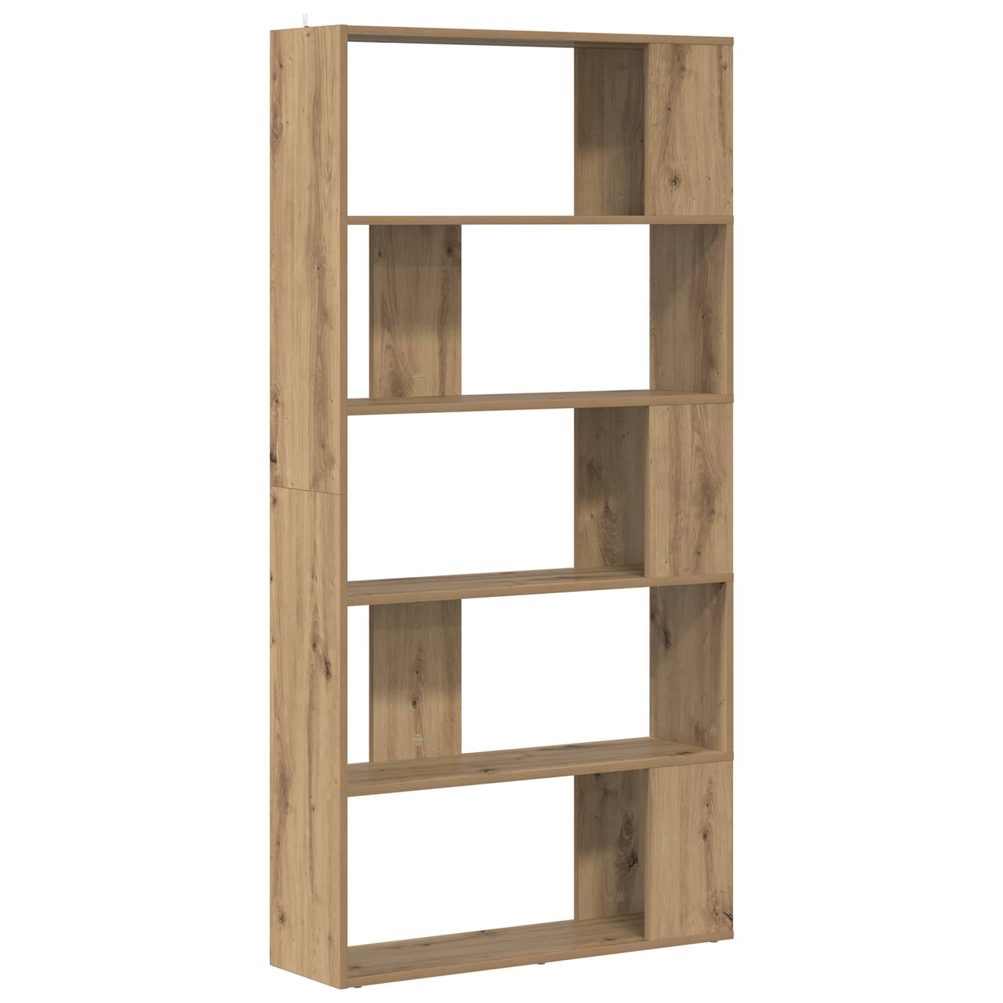 Bokskap Artisan Eik 80 x 24 x 159 cm Konstruert tre