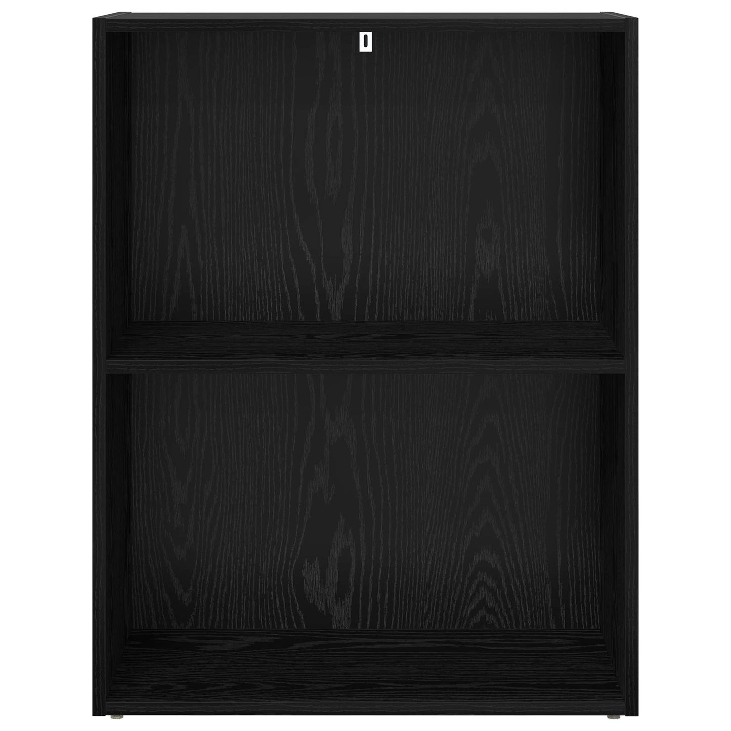 Bokhylle Svart Eik 60 x 30 x 76.5 cm Konstruert tre