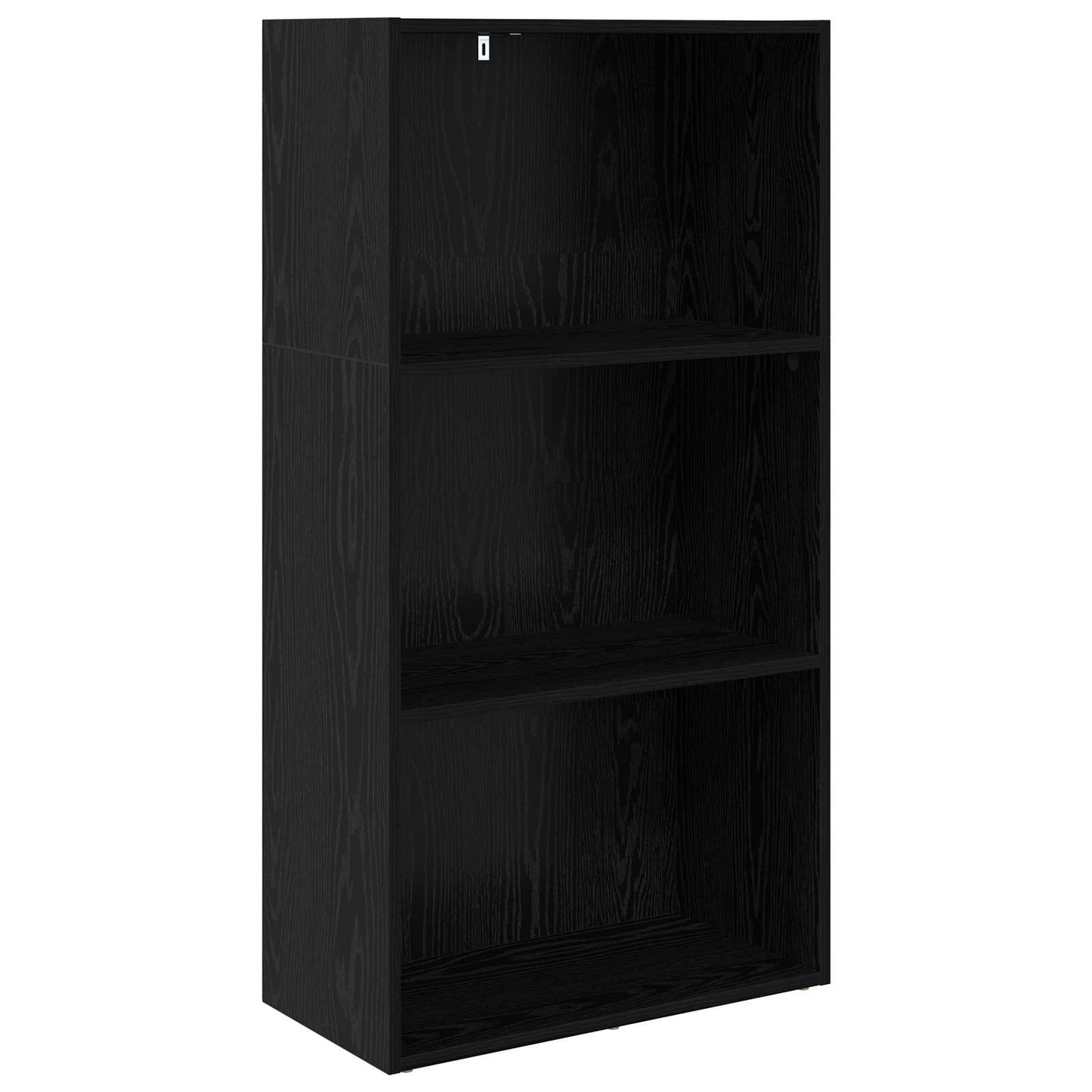 Bokhylle Svart Eik 60 x 30 x 114 cm Konstruert tre