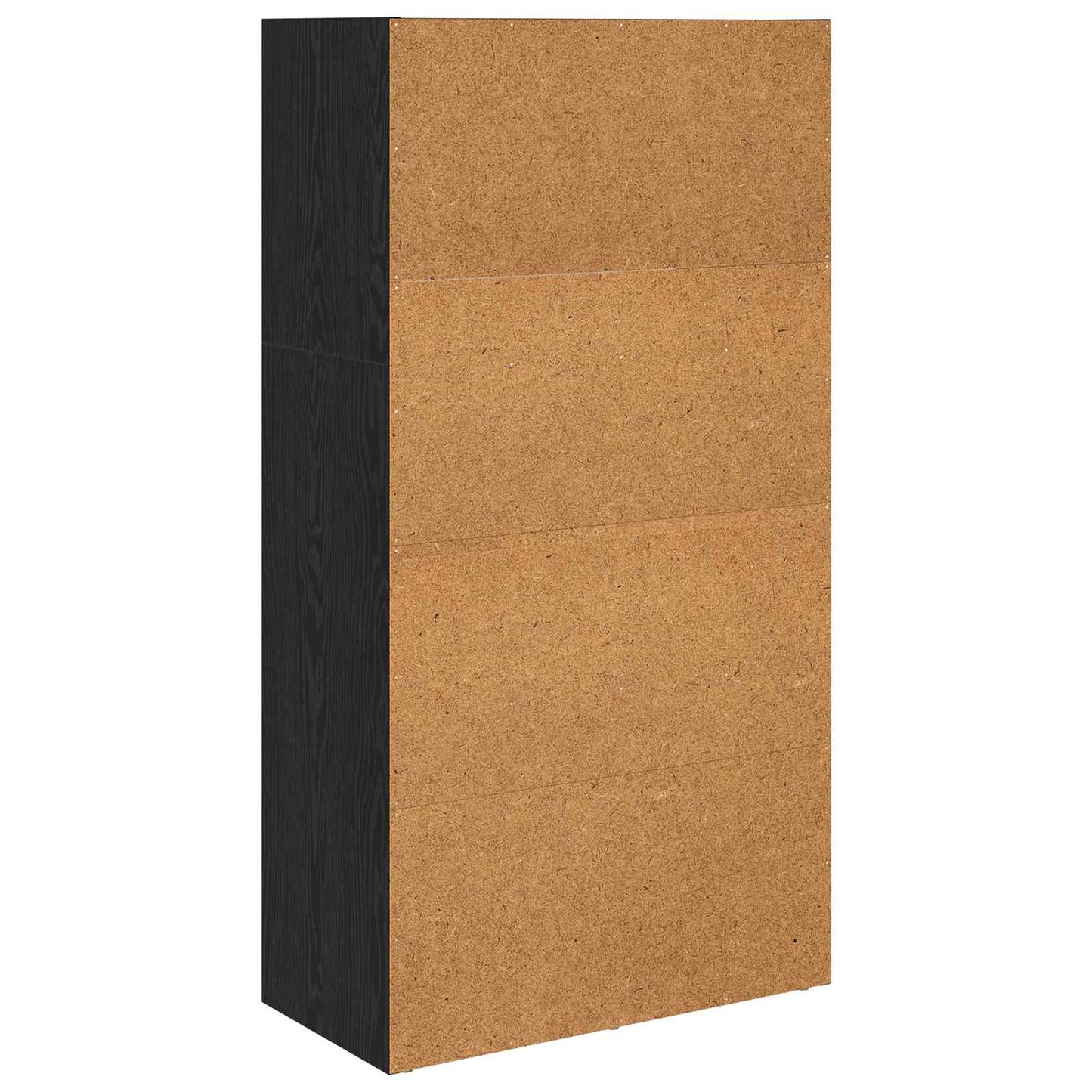 Bokhylle Svart Eik 60 x 30 x 114 cm Konstruert tre