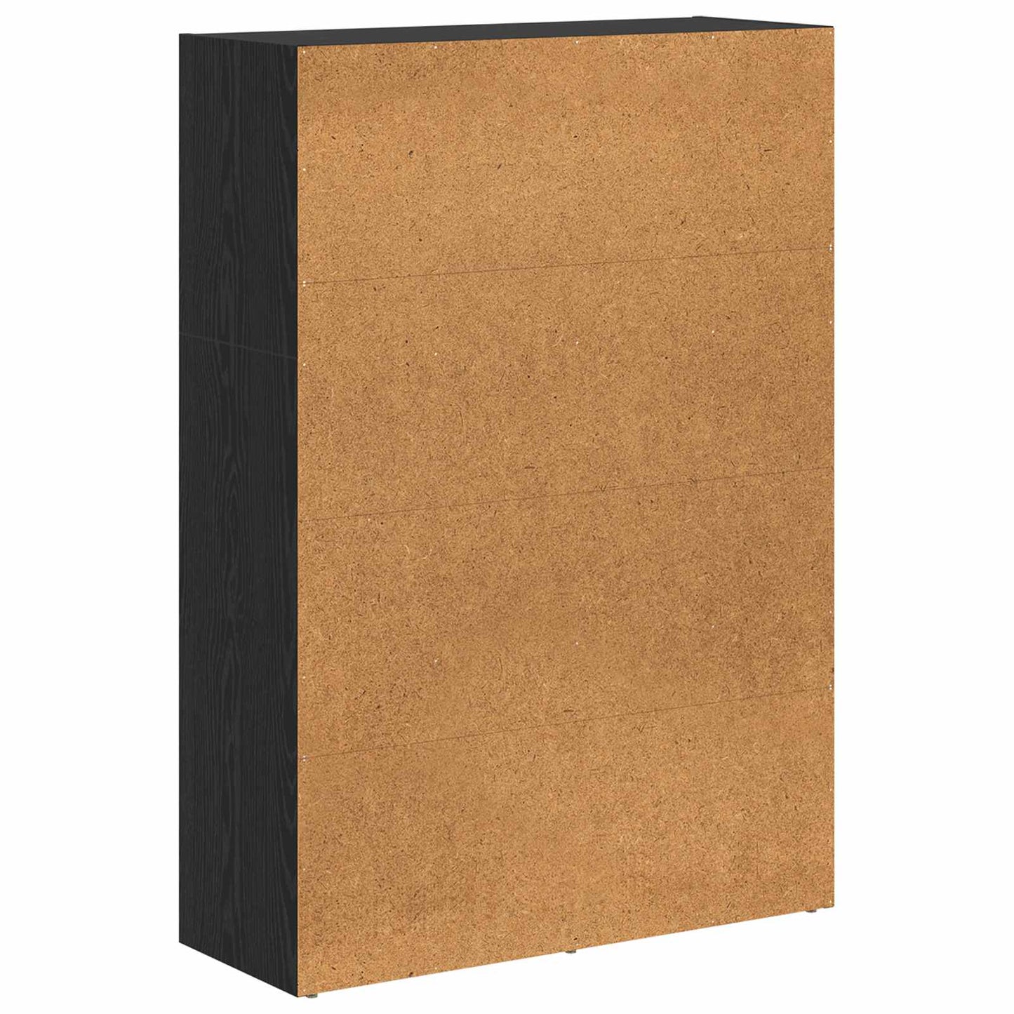 Bokhylle Svart Eik 80 x 30 x 114 cm Konstruert tre