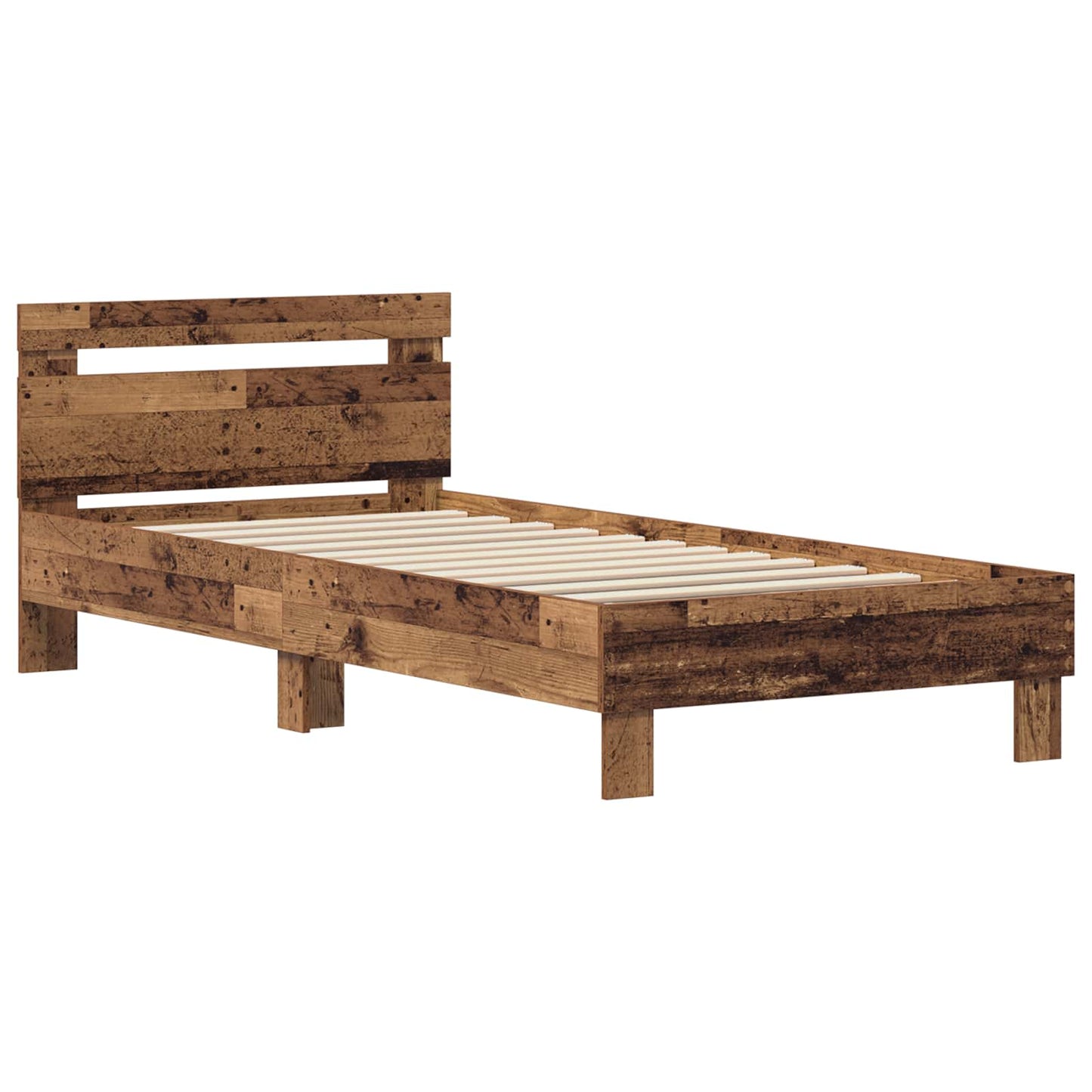 Sengestamme Gammelt tre 98.5 x 200 cm Konstruert tre