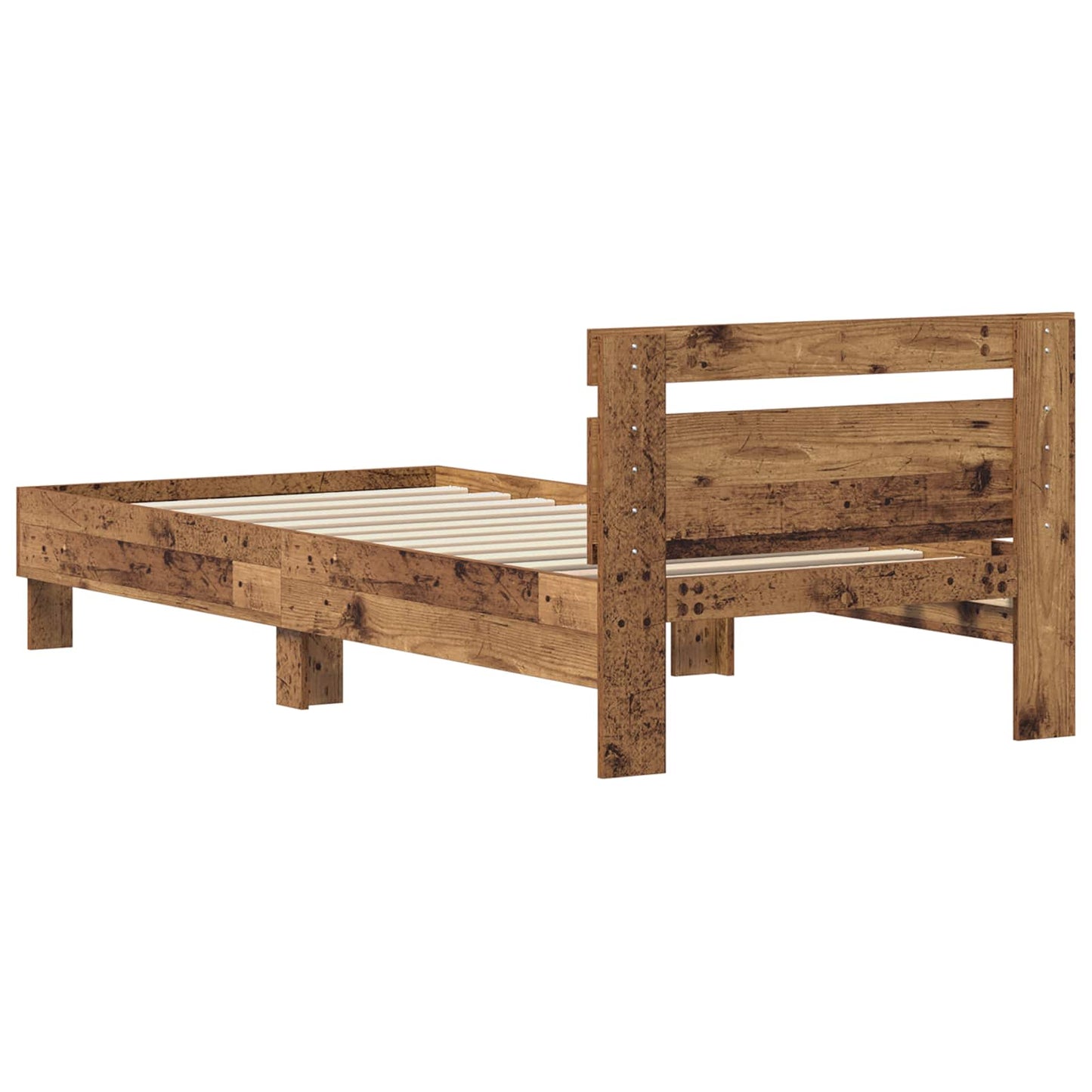 Sengestamme Gammelt tre 75 x 190 cm Konstruert tre