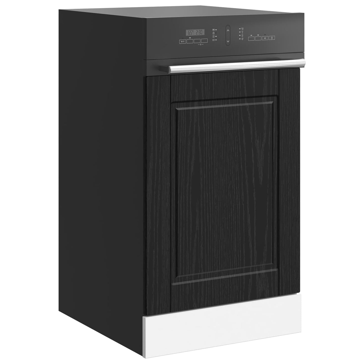 Kjøkkenskap Svart Eik 45 x 1,5 x 67 cm Konstruert tre vidaXL