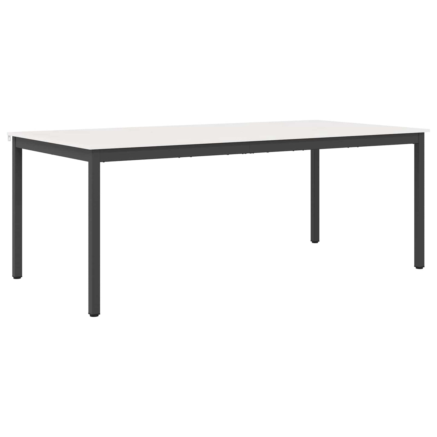 Spisebord Hvit 200 x 100 x 75 cm Massiv furu