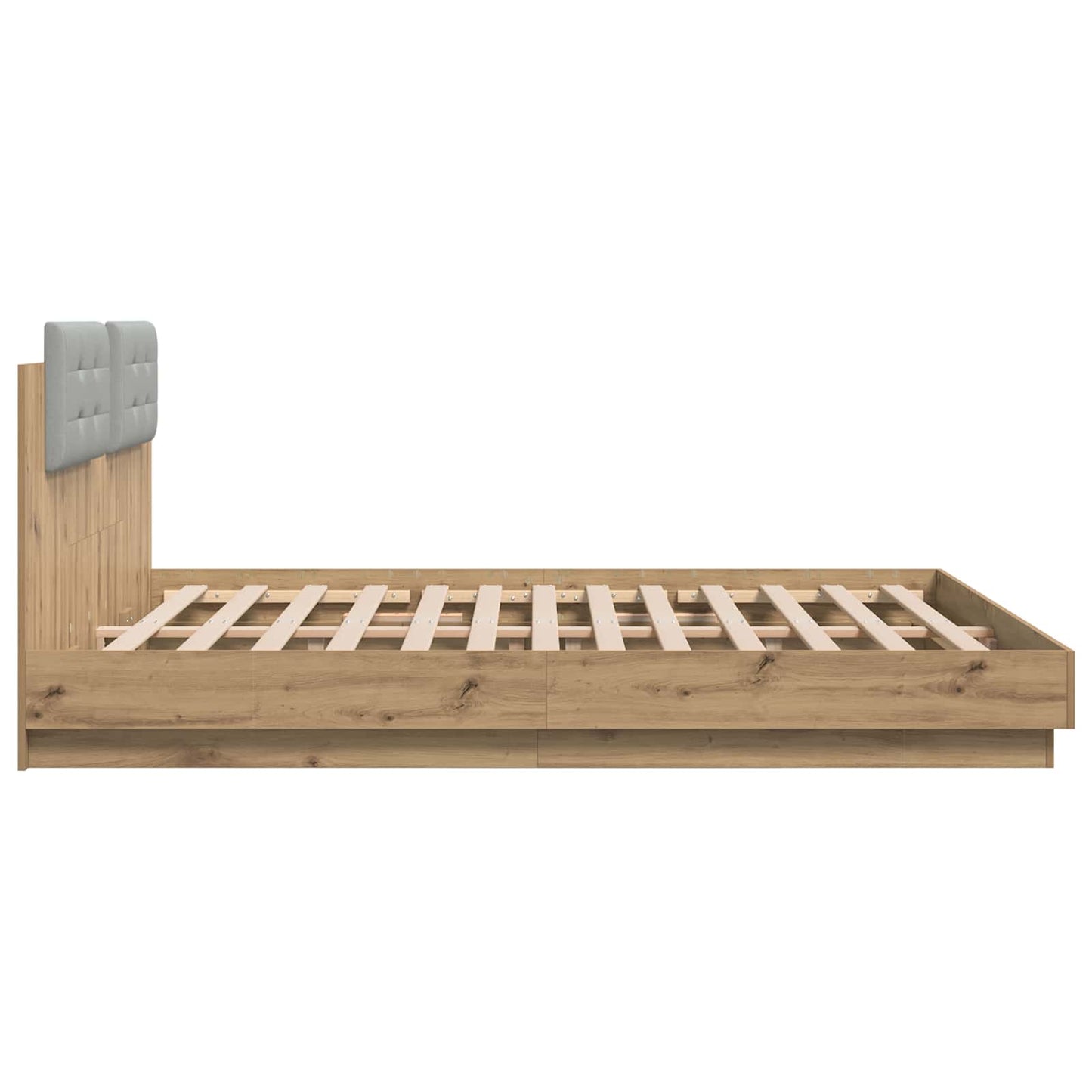 Sengestamme med hodegatt Artisan Eik 200 x 200 cm