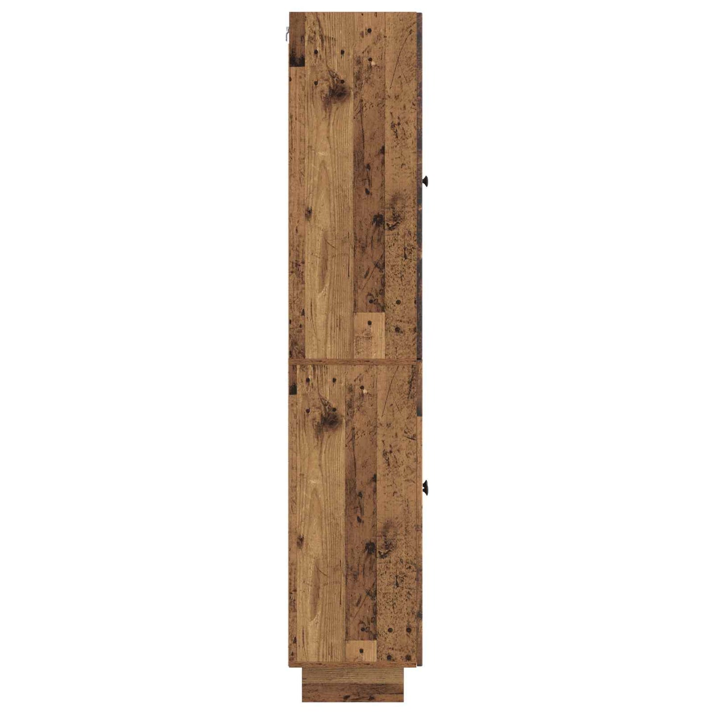Skapsett 2 pcs Gammelt tre 66 x 34,5 x 90 cm Konstruert tre