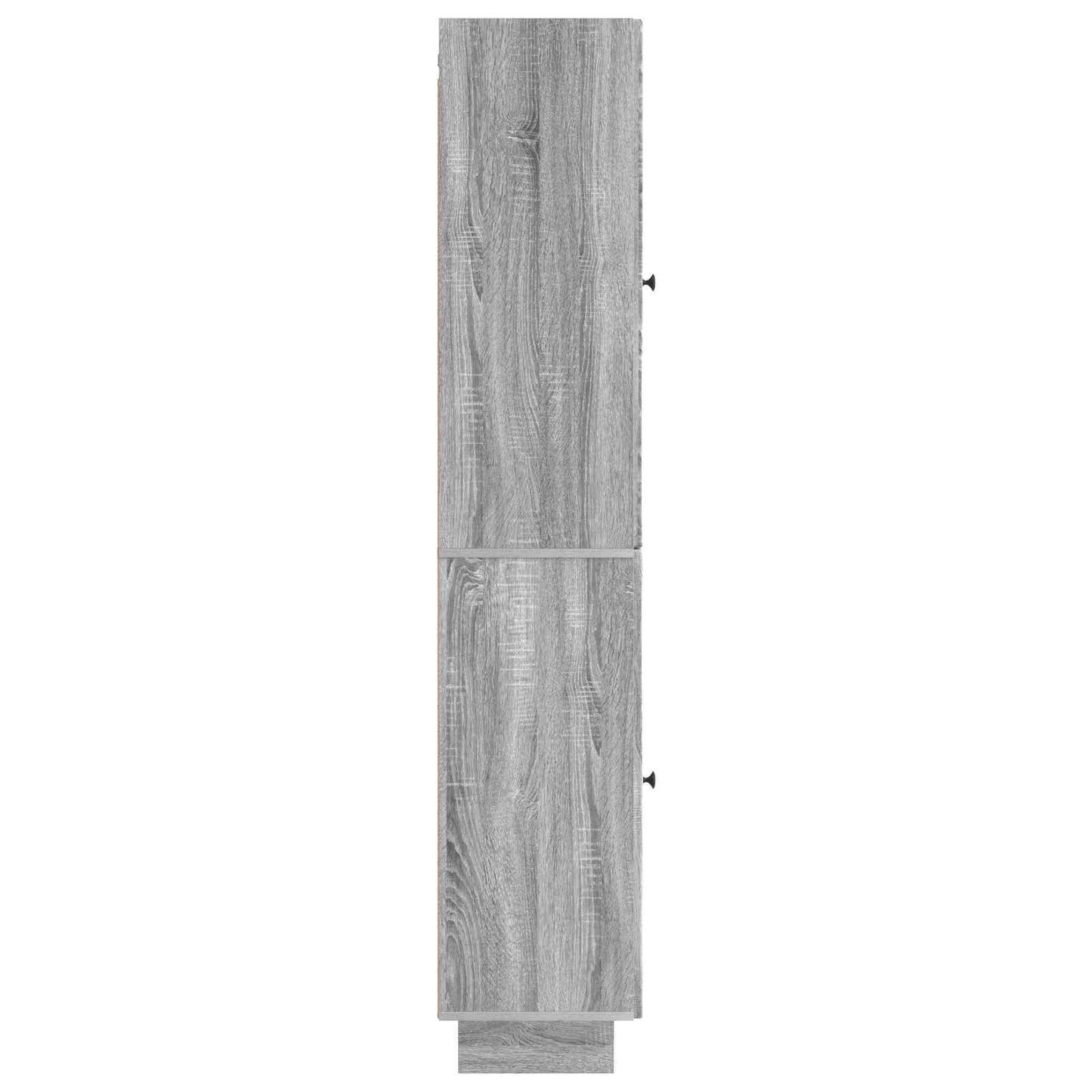 Skapsett 2 pcs Grå Sonoma 34,5 x 33 x 90 cm Konstruert tre