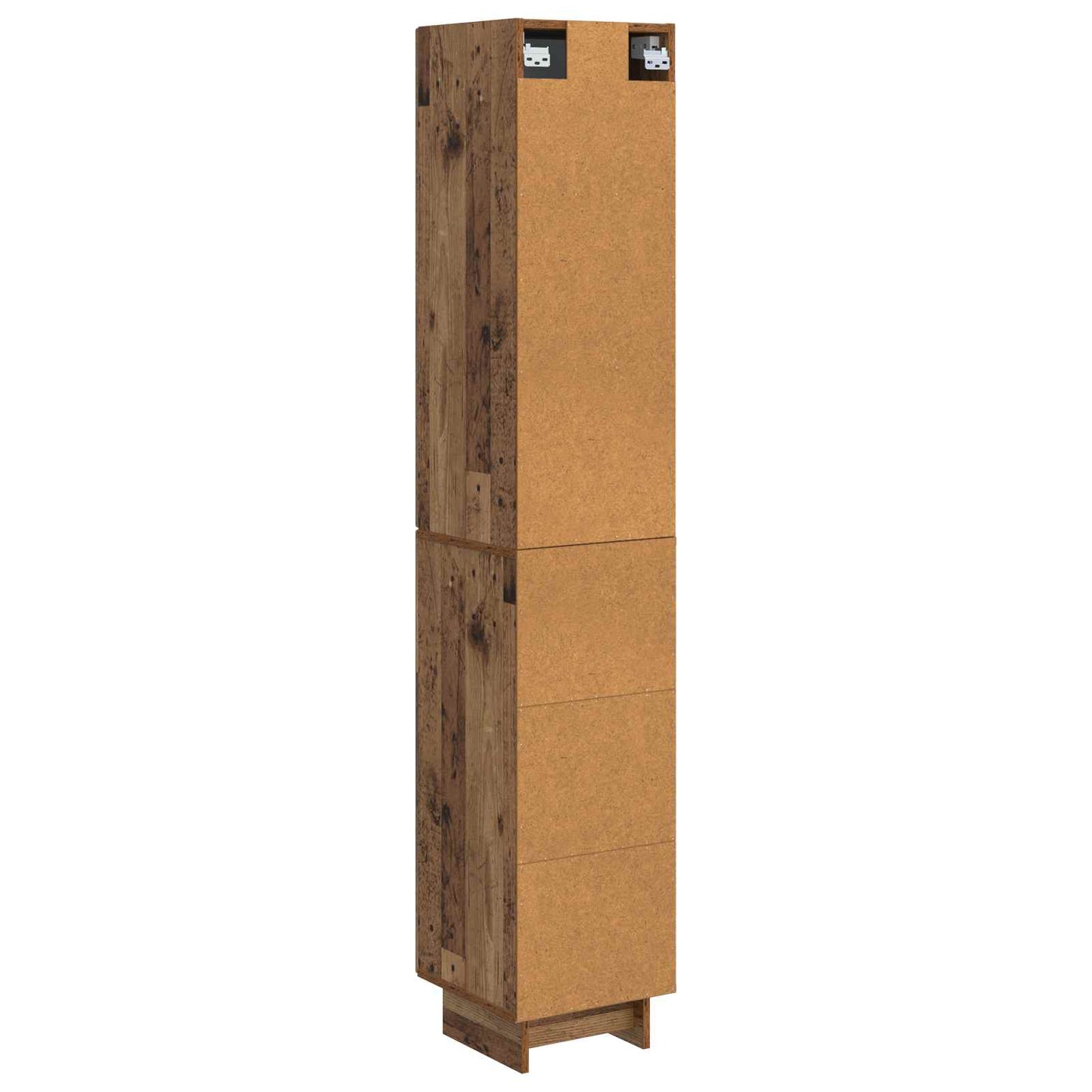 Skapsett 2 pcs Gammelt tre 34,5 x 33 x 90 cm Konstruert tre