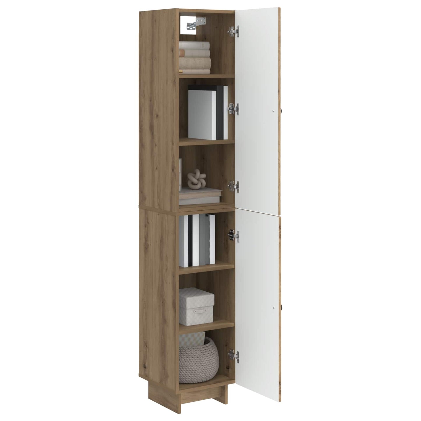 Skapsett 2 pcs Artisan eik 34,5 x 33 x 90 cm Konstruert tre