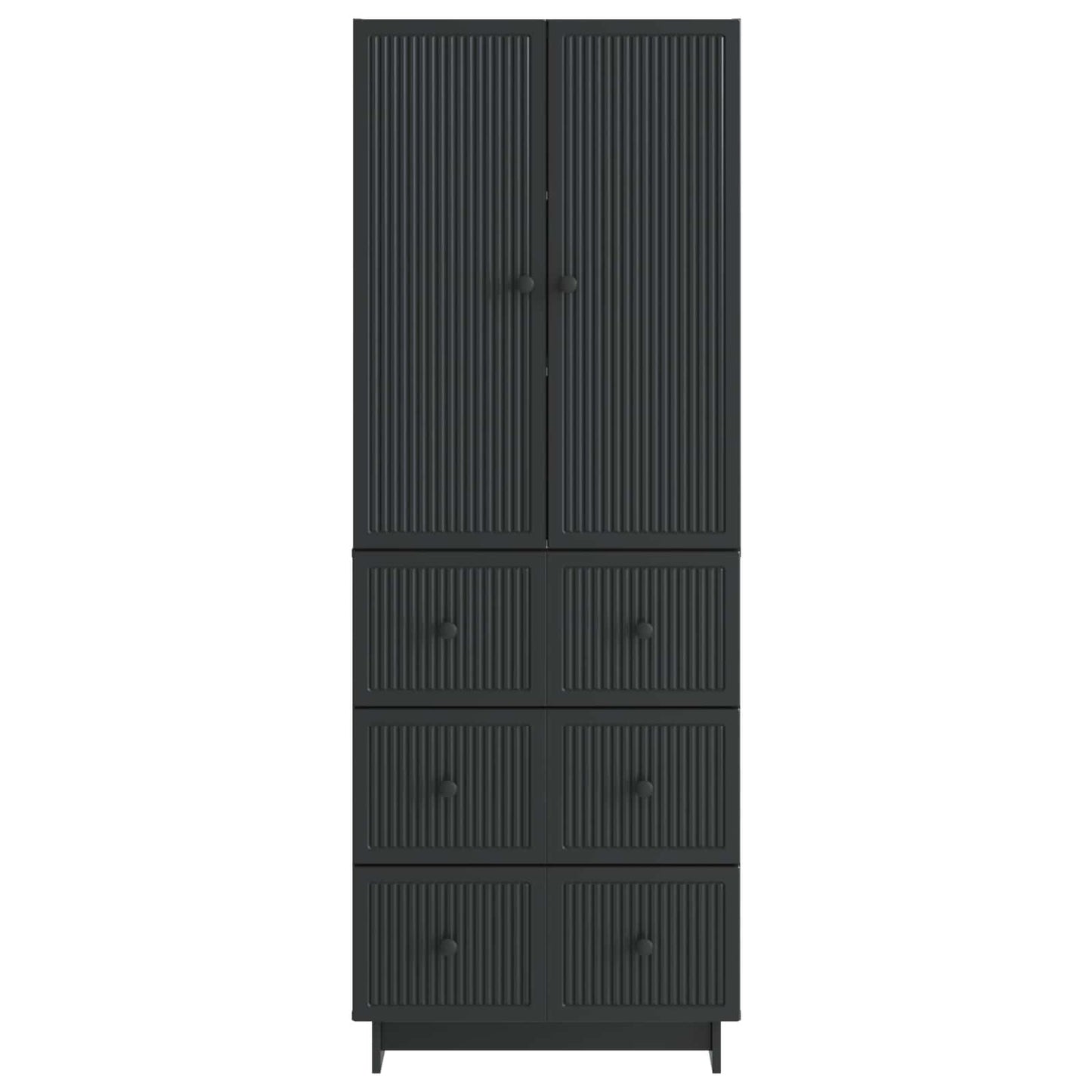 Skapsett 2 pcs 66 x 34,5 x 90 cm Konstruert tre