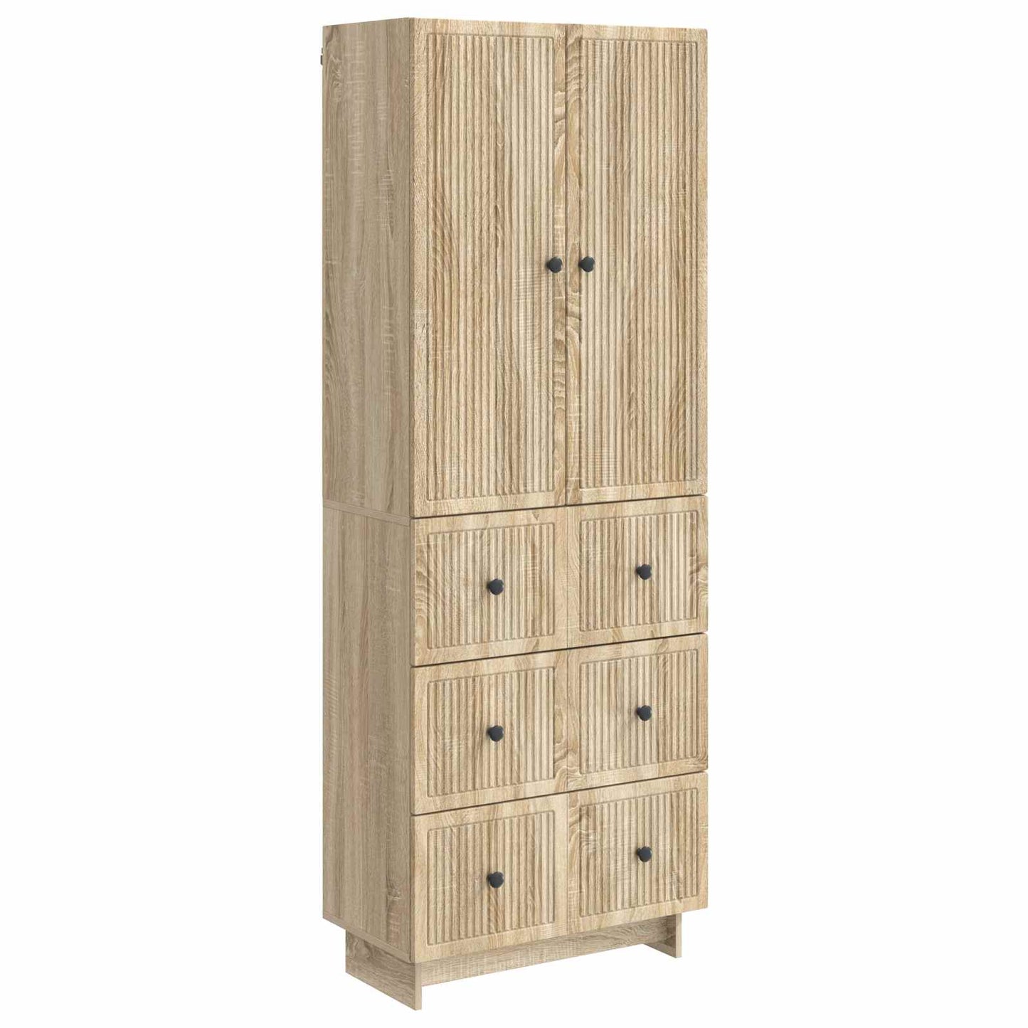 Skapsett 2 pcs 66 x 34,5 x 90 cm Konstruert tre