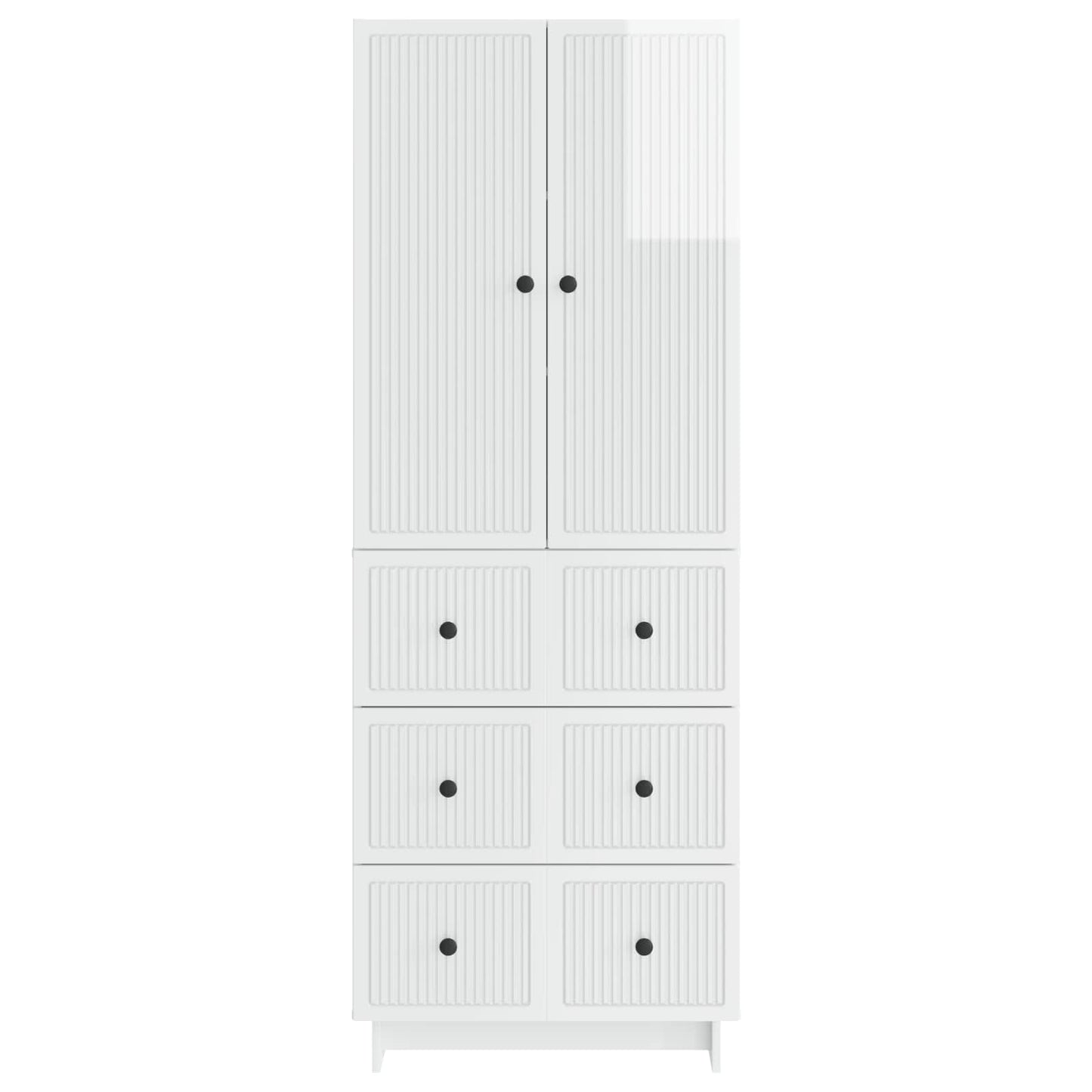 Skapsett 2 pcs 66 x 34,5 x 90 cm Konstruert tre