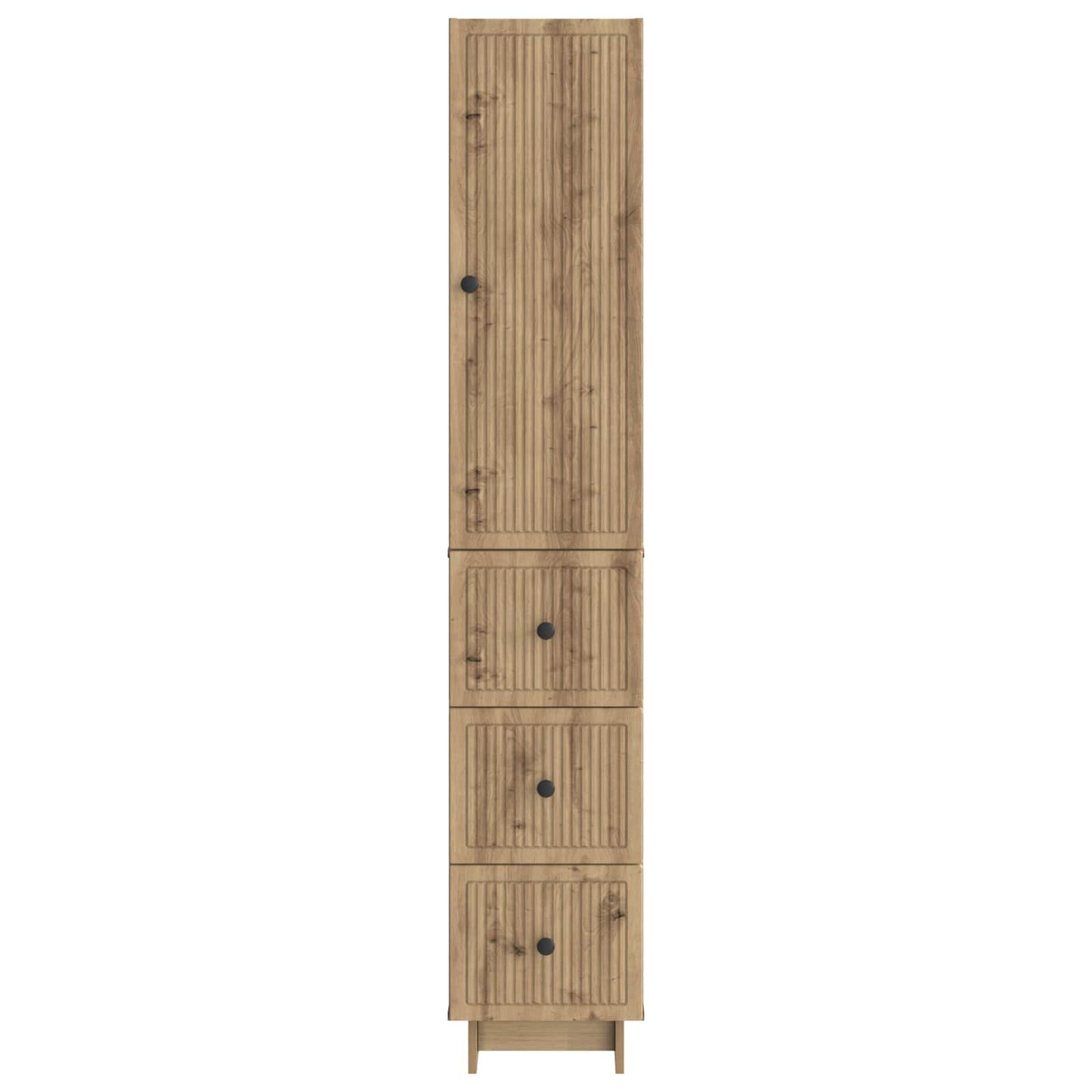 Skapsett 2 pcs 33 x 34,5 x 90 cm Konstruert tre