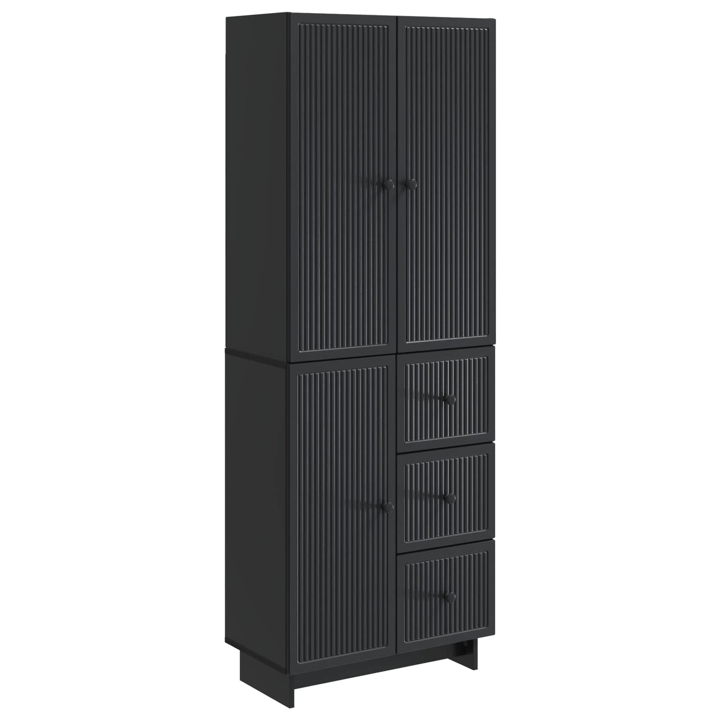 Skapsett 2 pcs 66 x 34,5 x 90 cm Konstruert tre